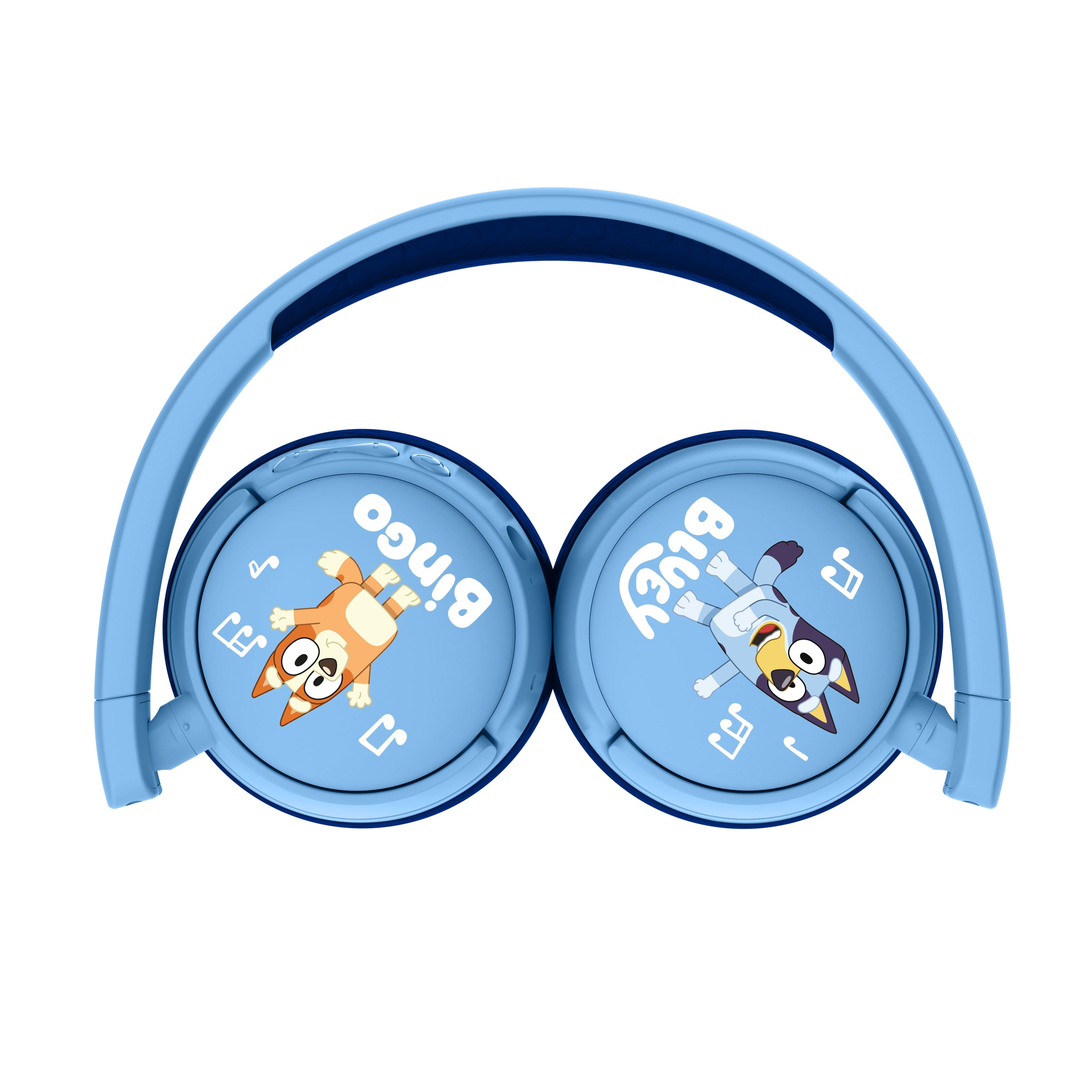 Bluey Kids Wireless Headphones BL1078 - Blue - childrensheadphones.co.uk