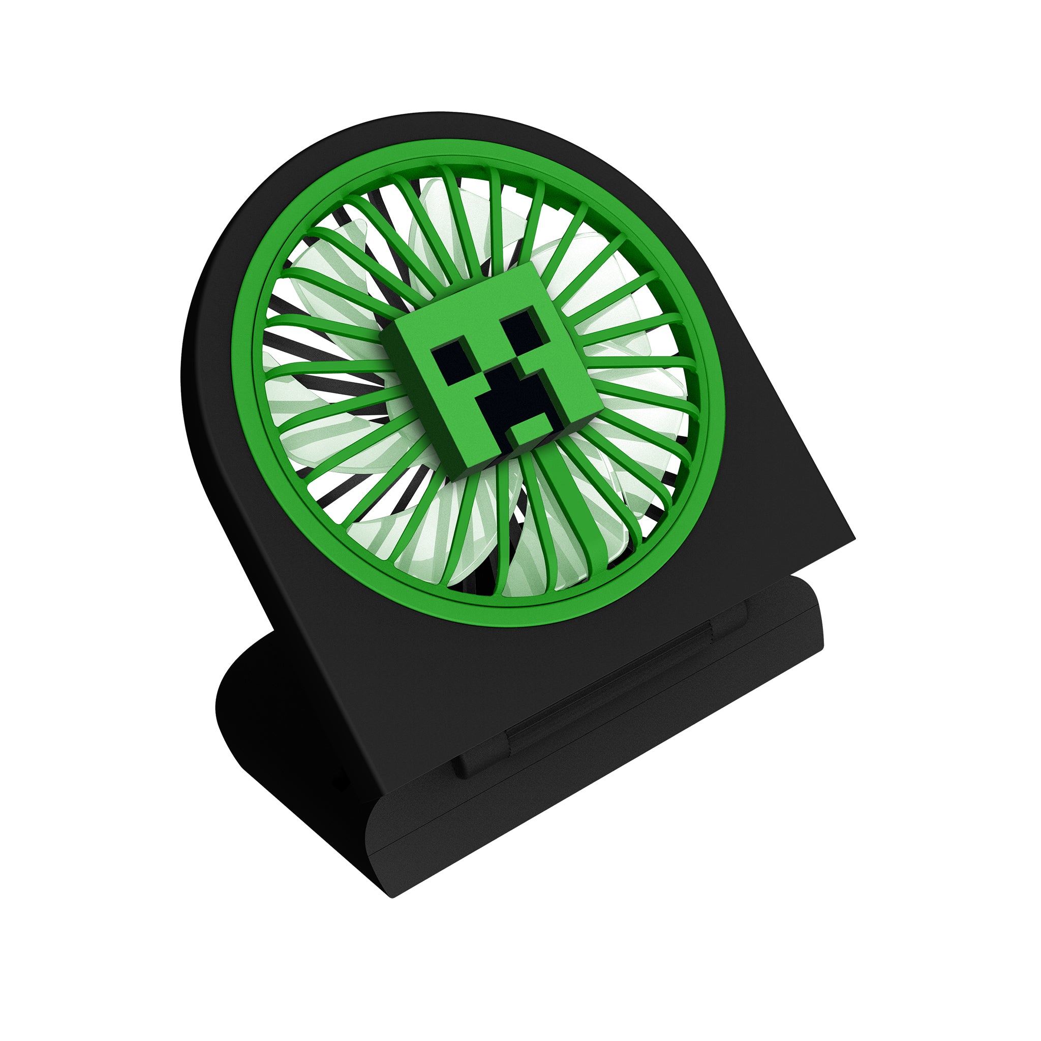 Minecraft Creeper Folding Character Fan