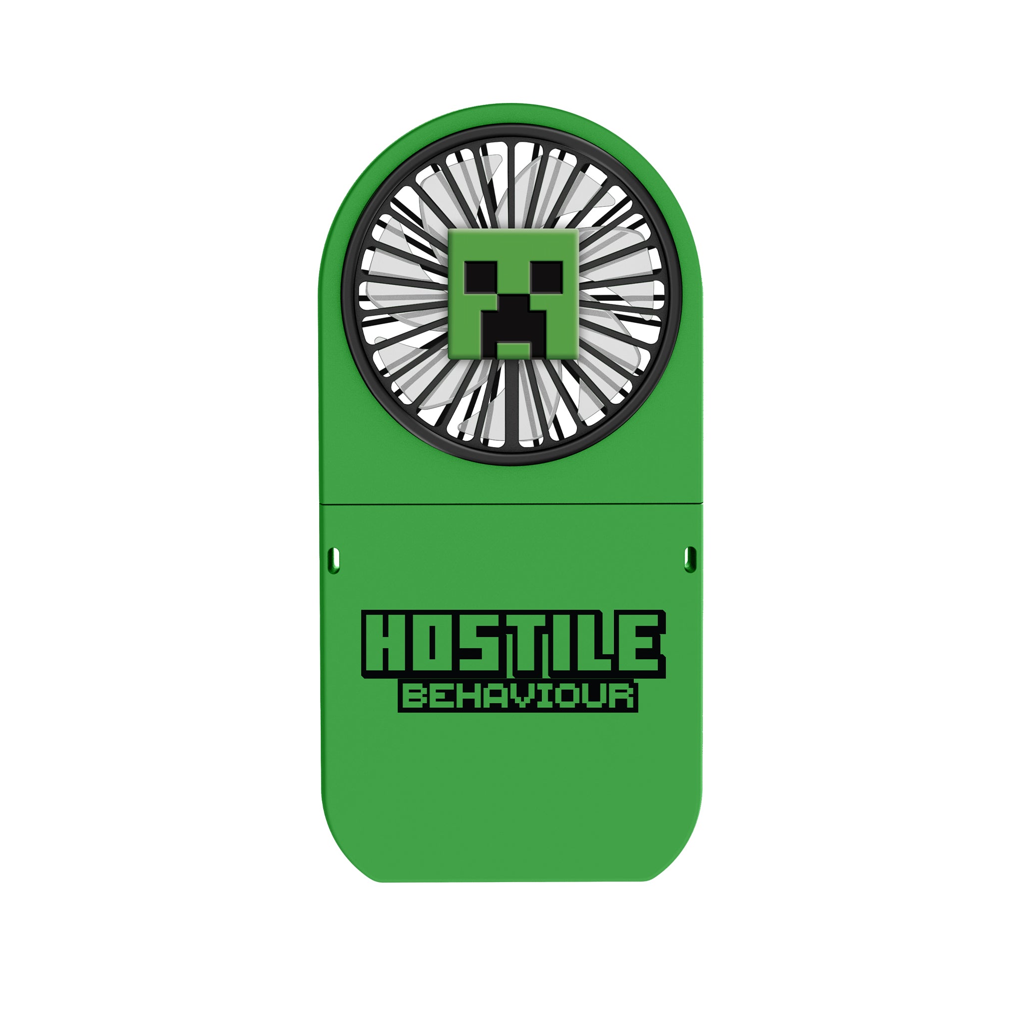 Minecraft Creeper Folding Character Fan