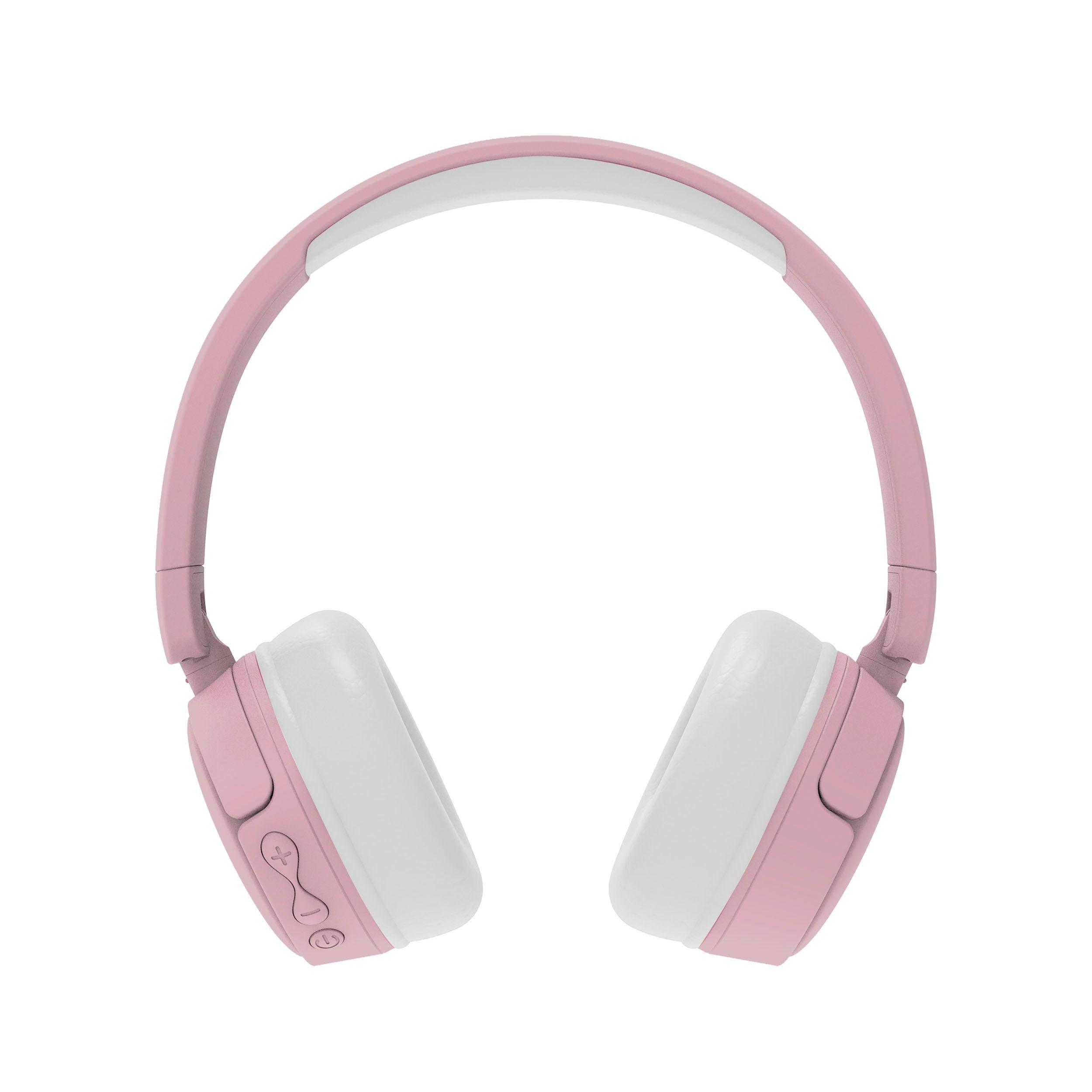 Hello Kitty Kids Wireless Headphones - Pink / Rose Gold - childrensheadphones.co.uk