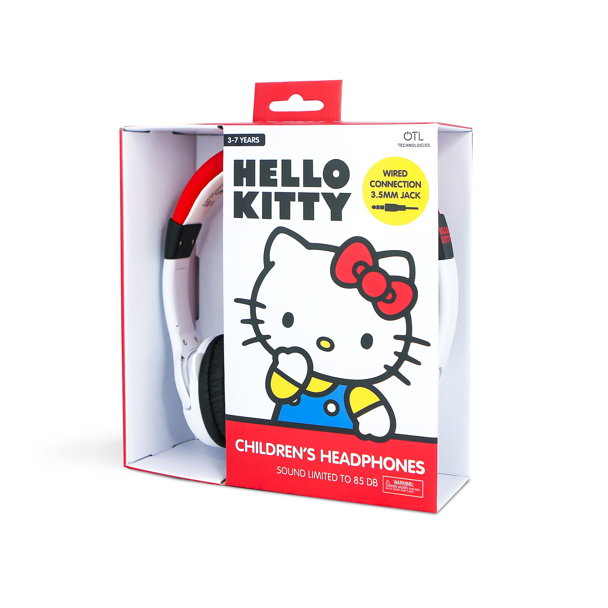 Hello Kitty Kids Wired Headphones with Ears