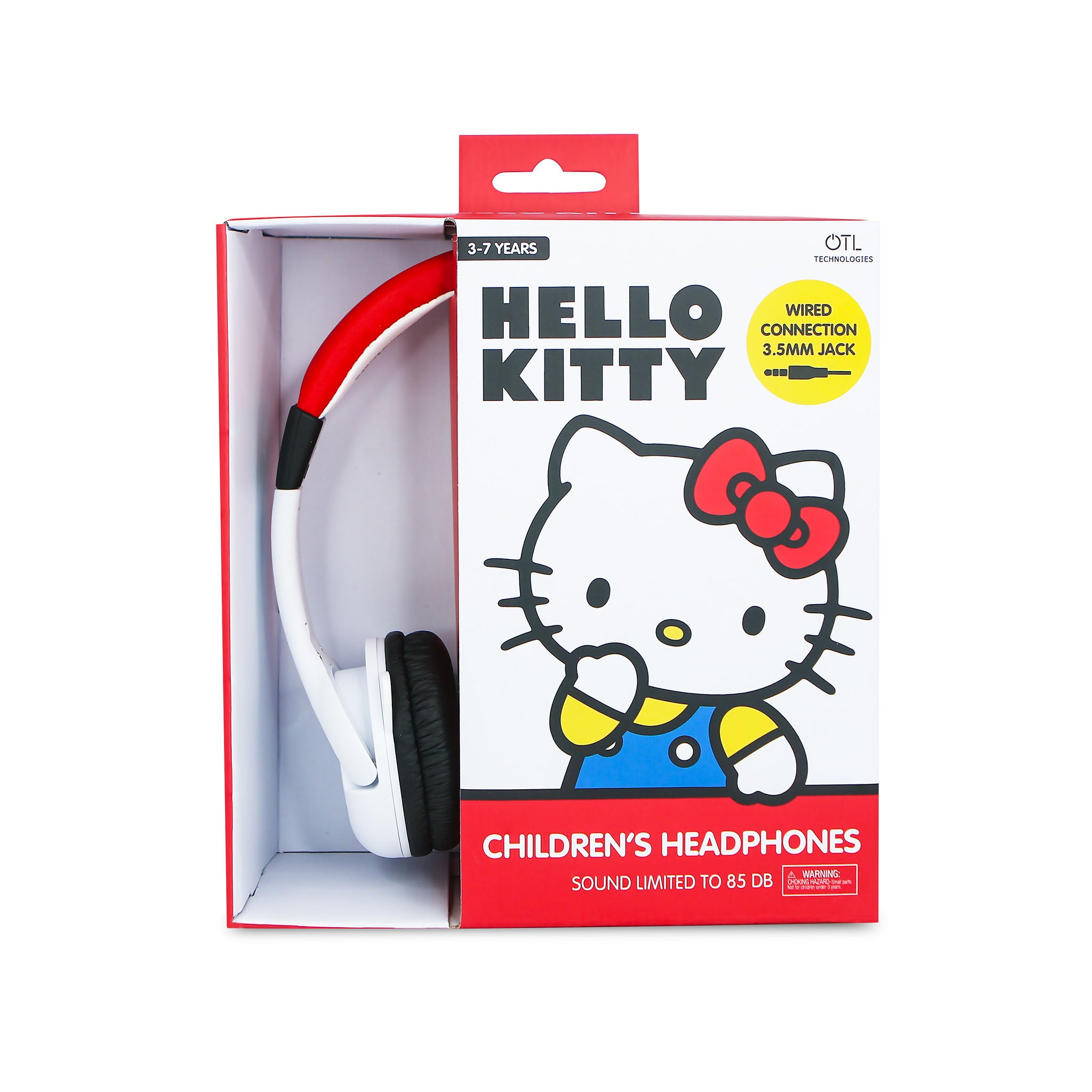 Hello Kitty Kids Wired Headphones with Ears