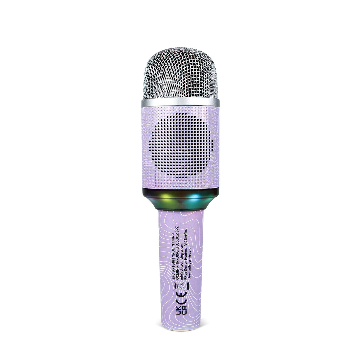 K-Pop Demon Hunters HUNTR/X PopSing KP9 LED Wireless Karaoke Microphone