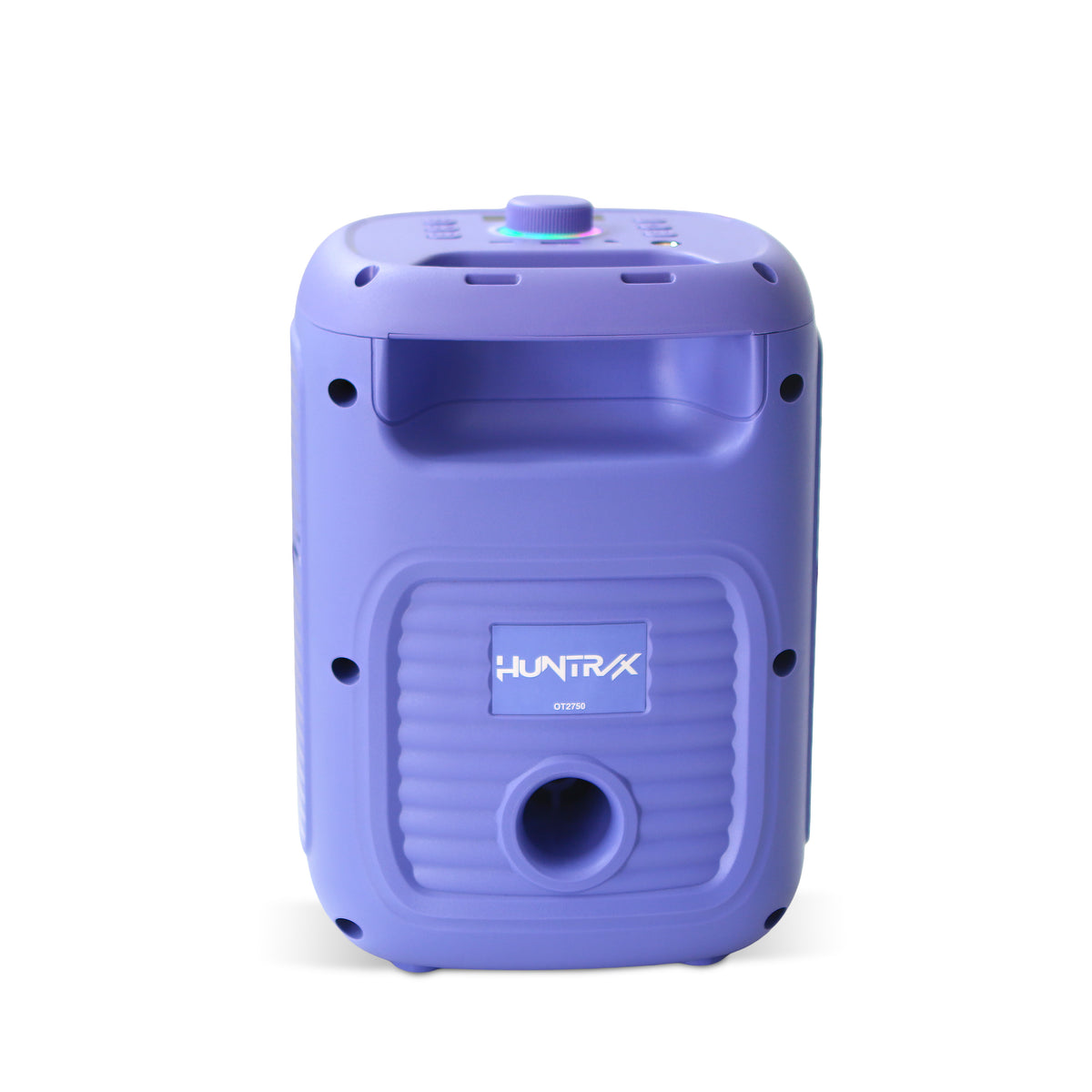 KPop Demon Hunters HUNTR/X PopSing Party Karaoke Set with 2 Wireless Microphones – Purple