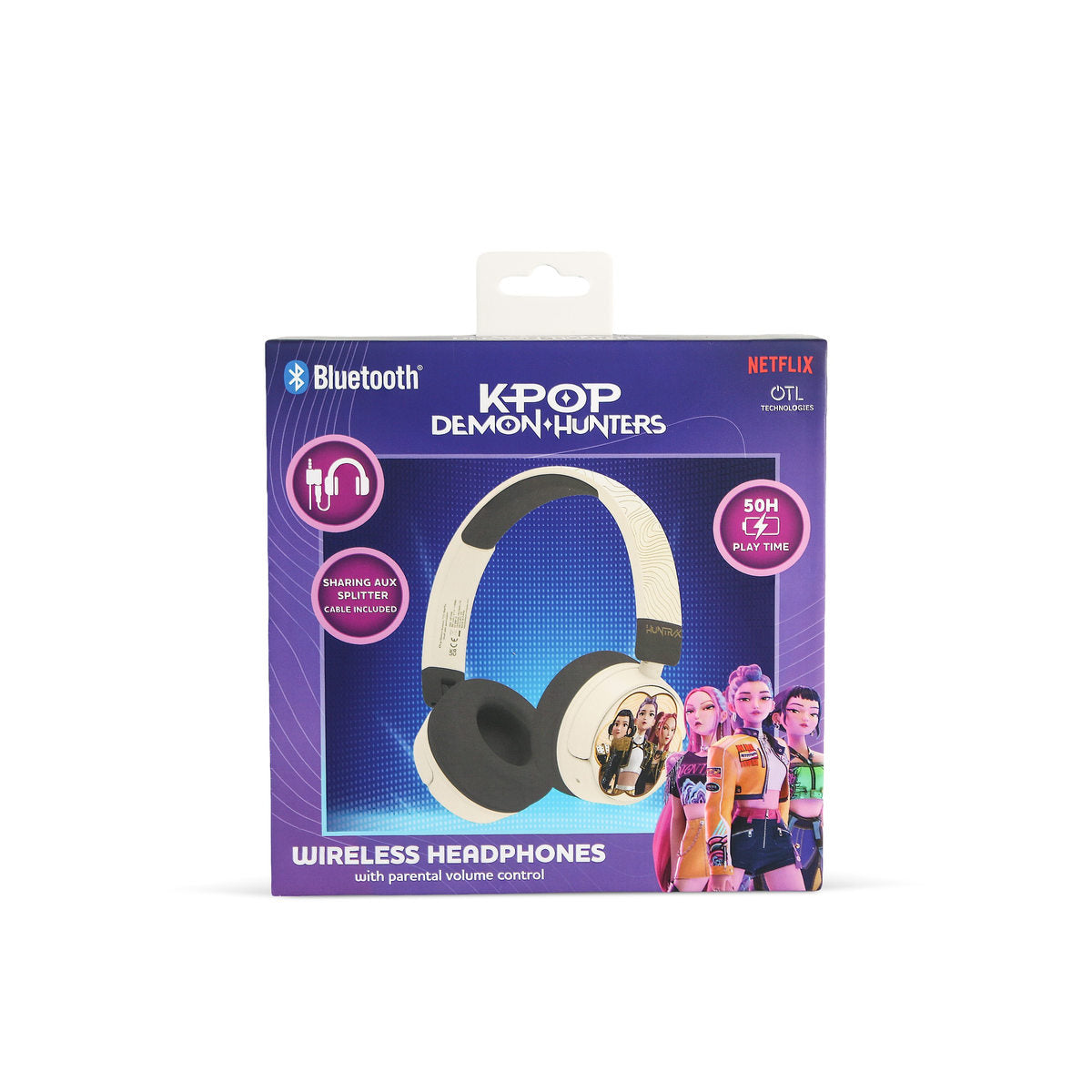 K-Pop Demon Hunters Golden Kids Wireless Headphones