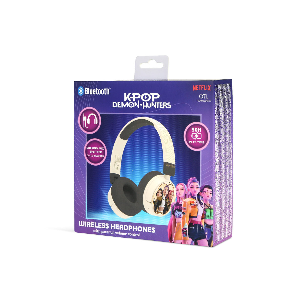 K-Pop Demon Hunters Golden Kids Wireless Headphones