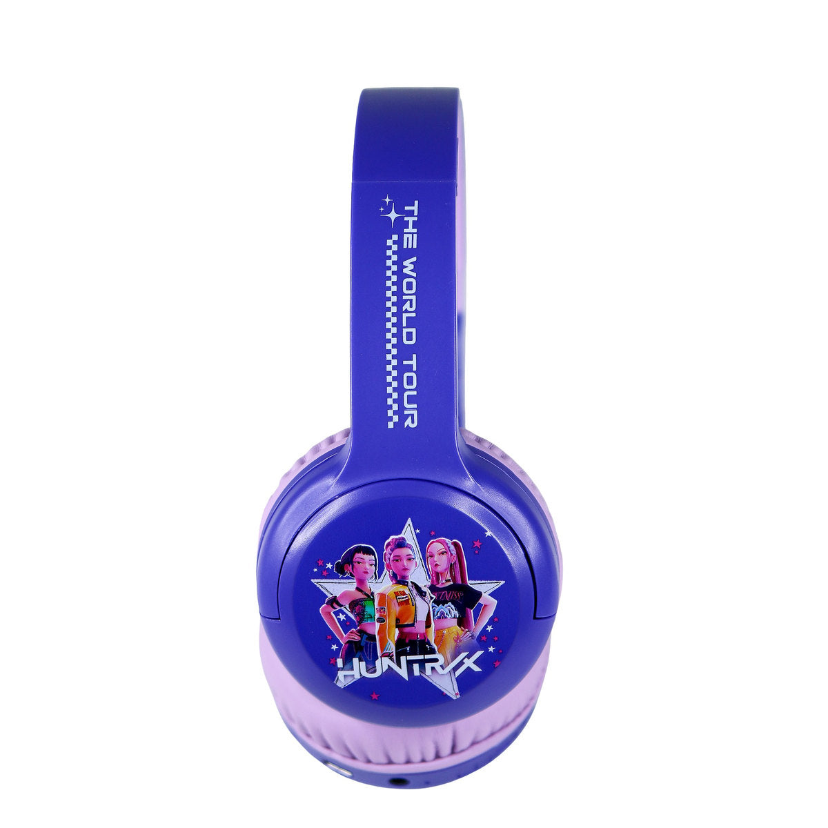 KPop Demon Hunters HUNTR/X Core Kids Wireless Bluetooth Headphones – Purple