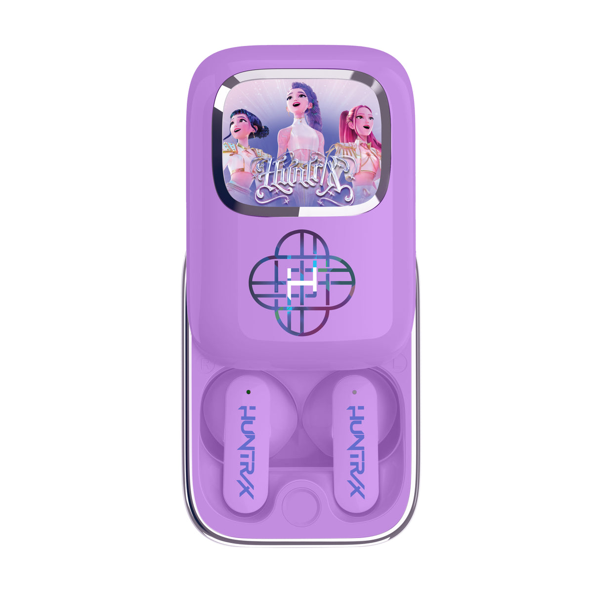 KPop Demon Hunters HUNTR/X Slide TWS Wireless Earphones – Purple
