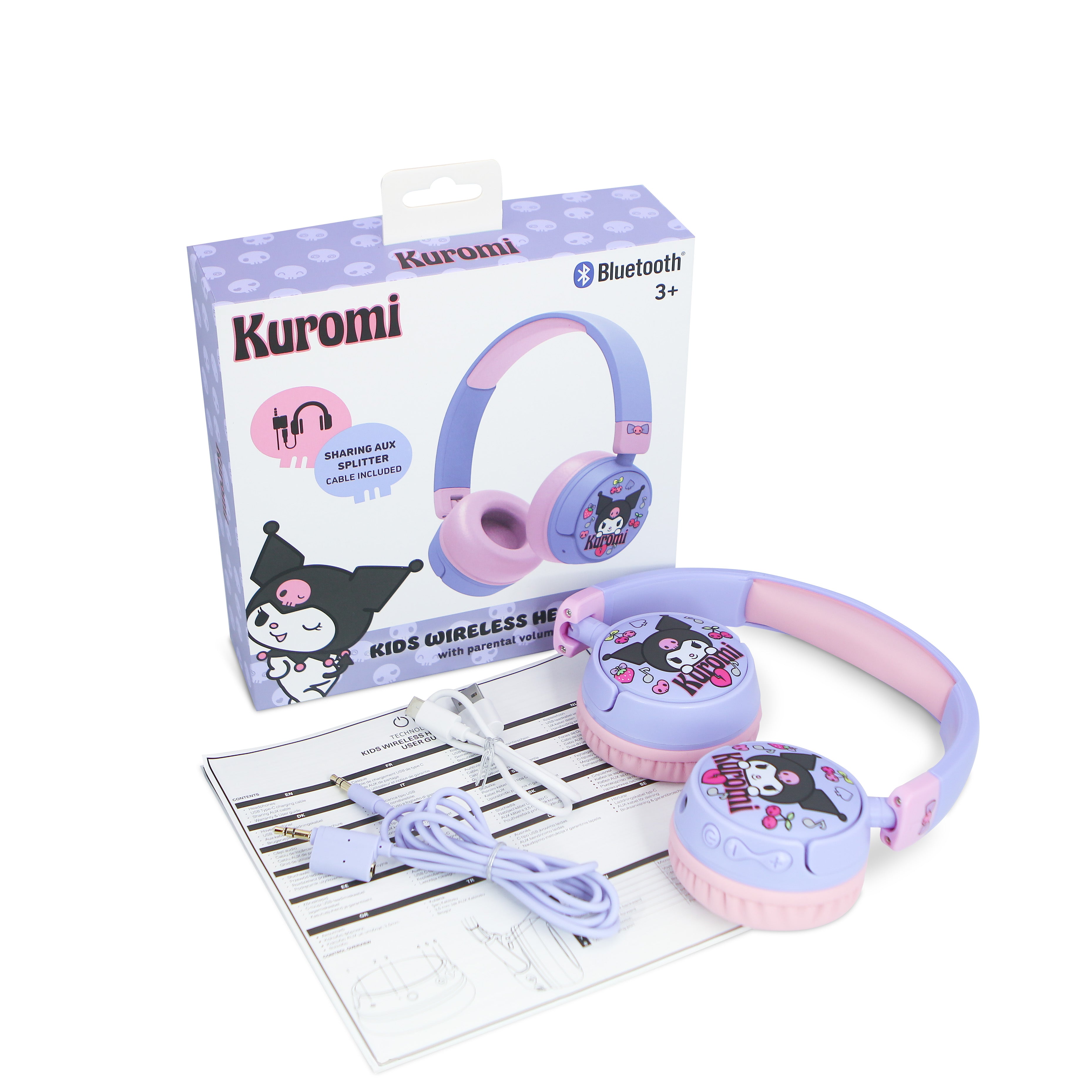 Kuromi Kids Wireless Headphones