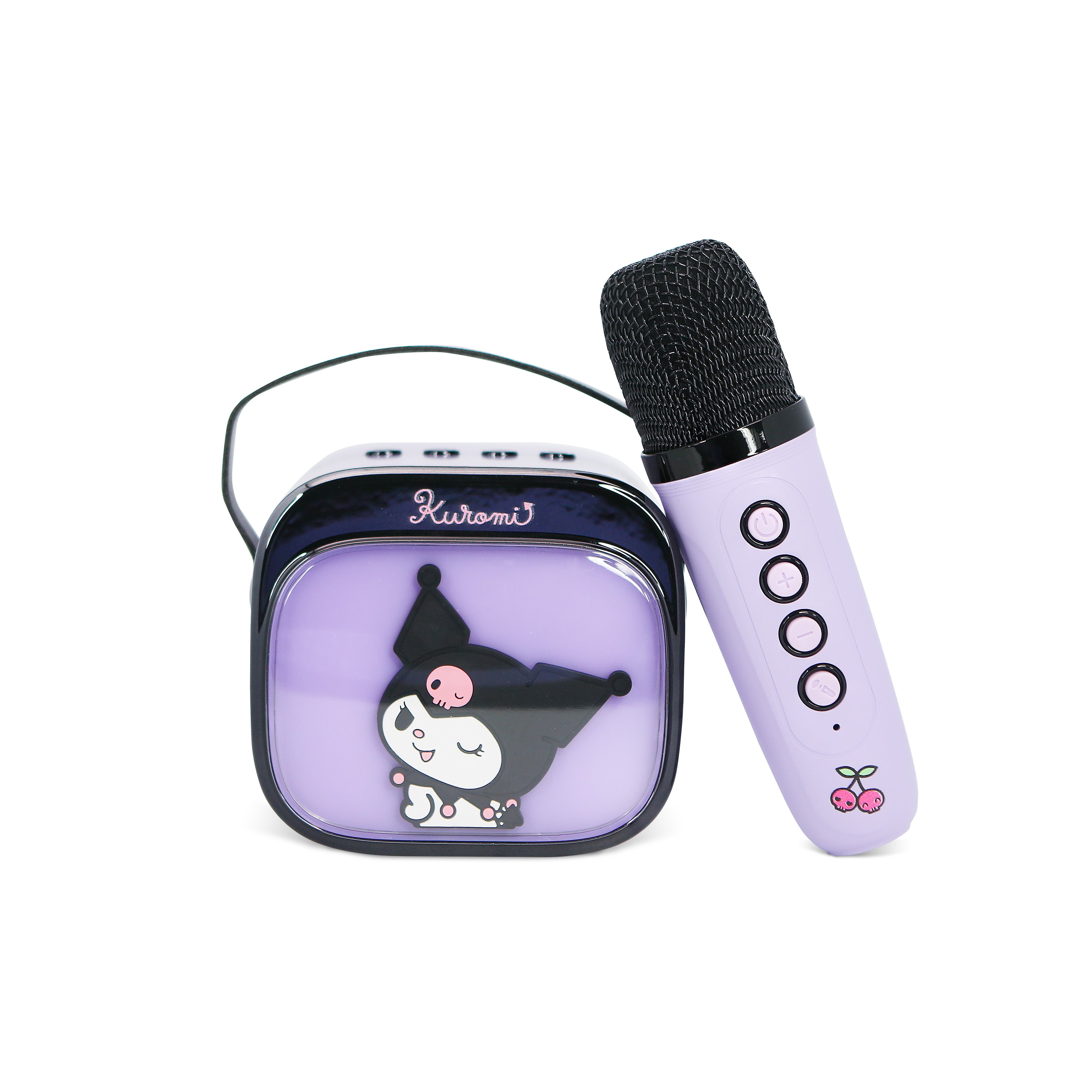 Kuromi PopSing LED Light-Up Wireless Karaoke Speaker & Microphone