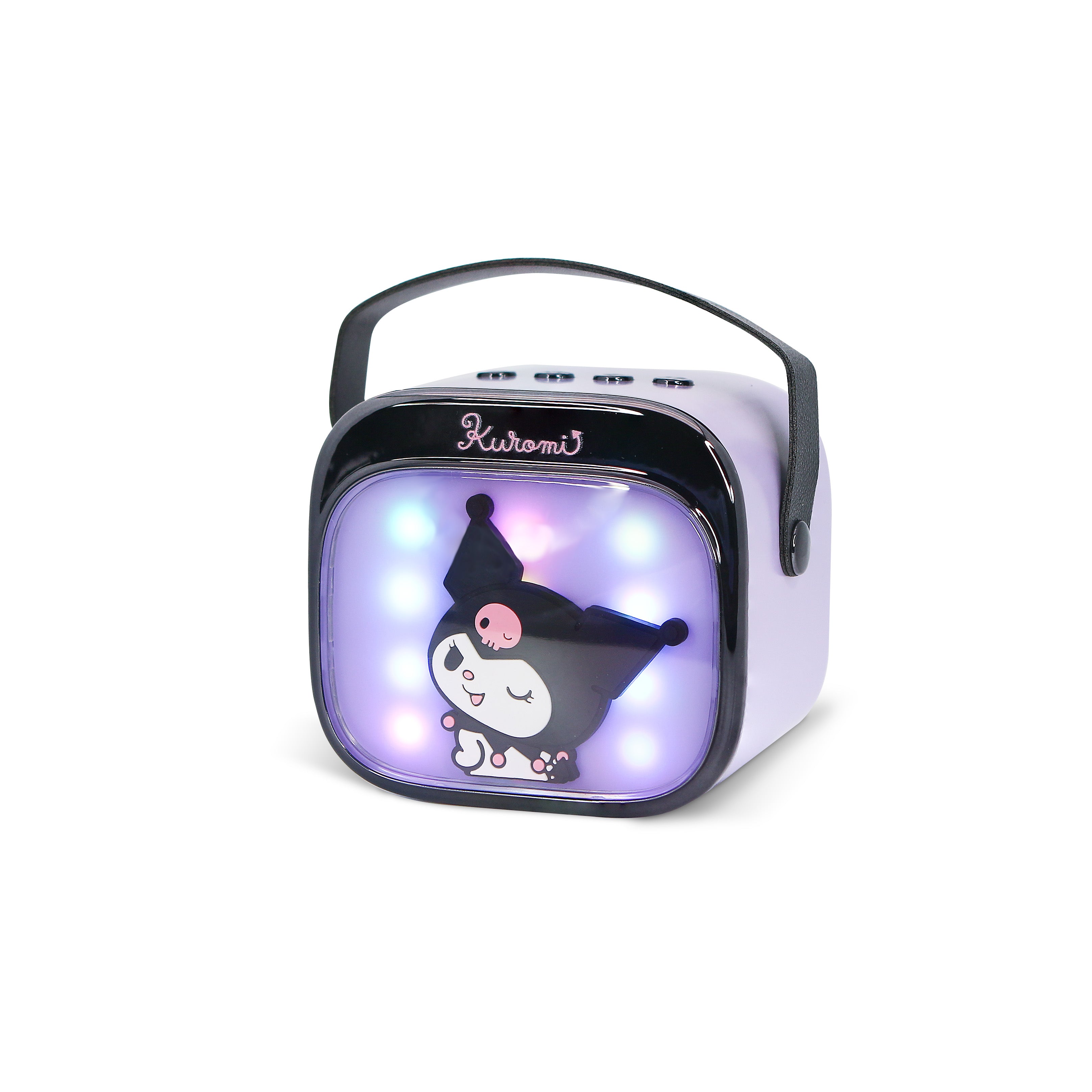 Kuromi PopSing LED Light-Up Wireless Karaoke Speaker & Microphone