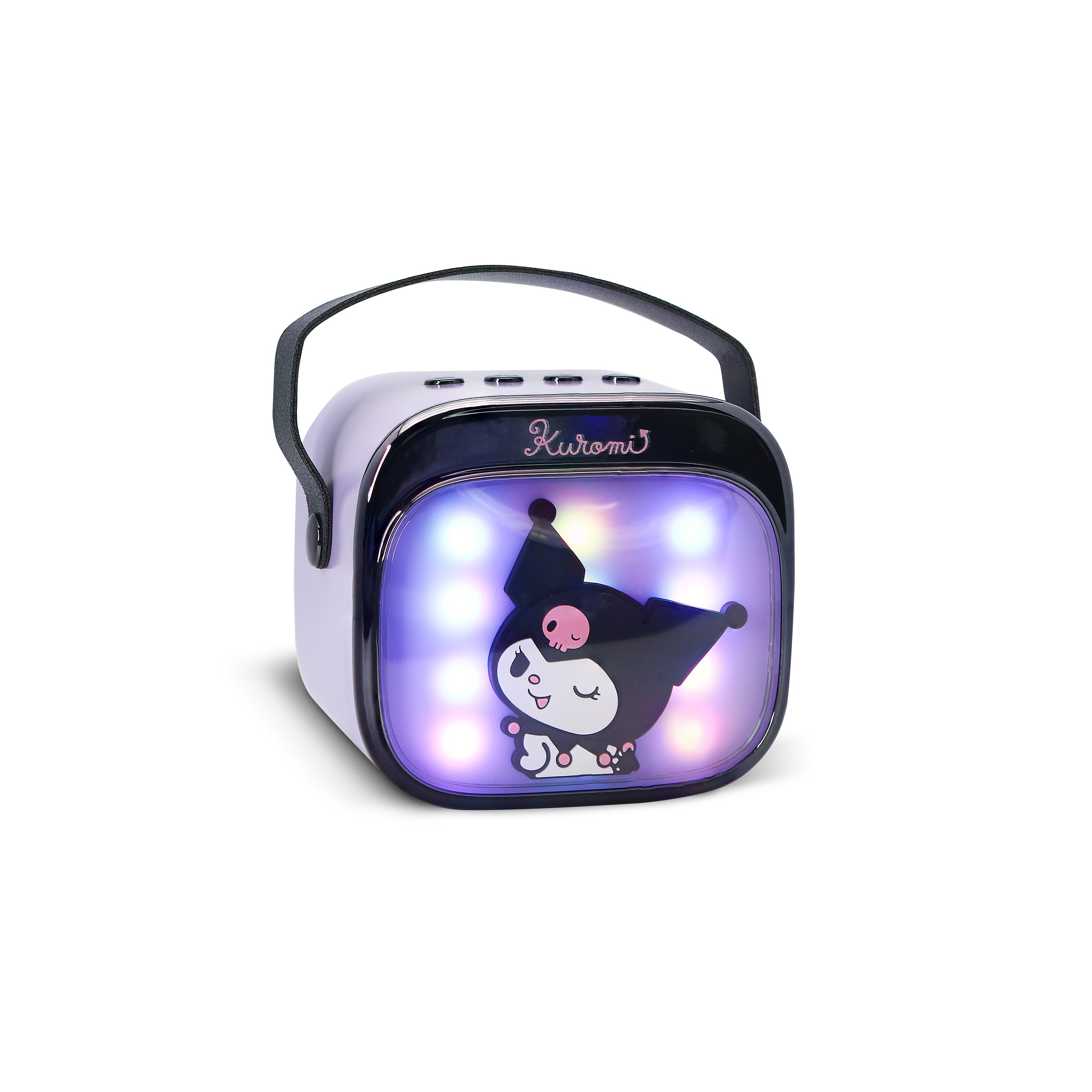 Kuromi PopSing LED Light-Up Wireless Karaoke Speaker & Microphone