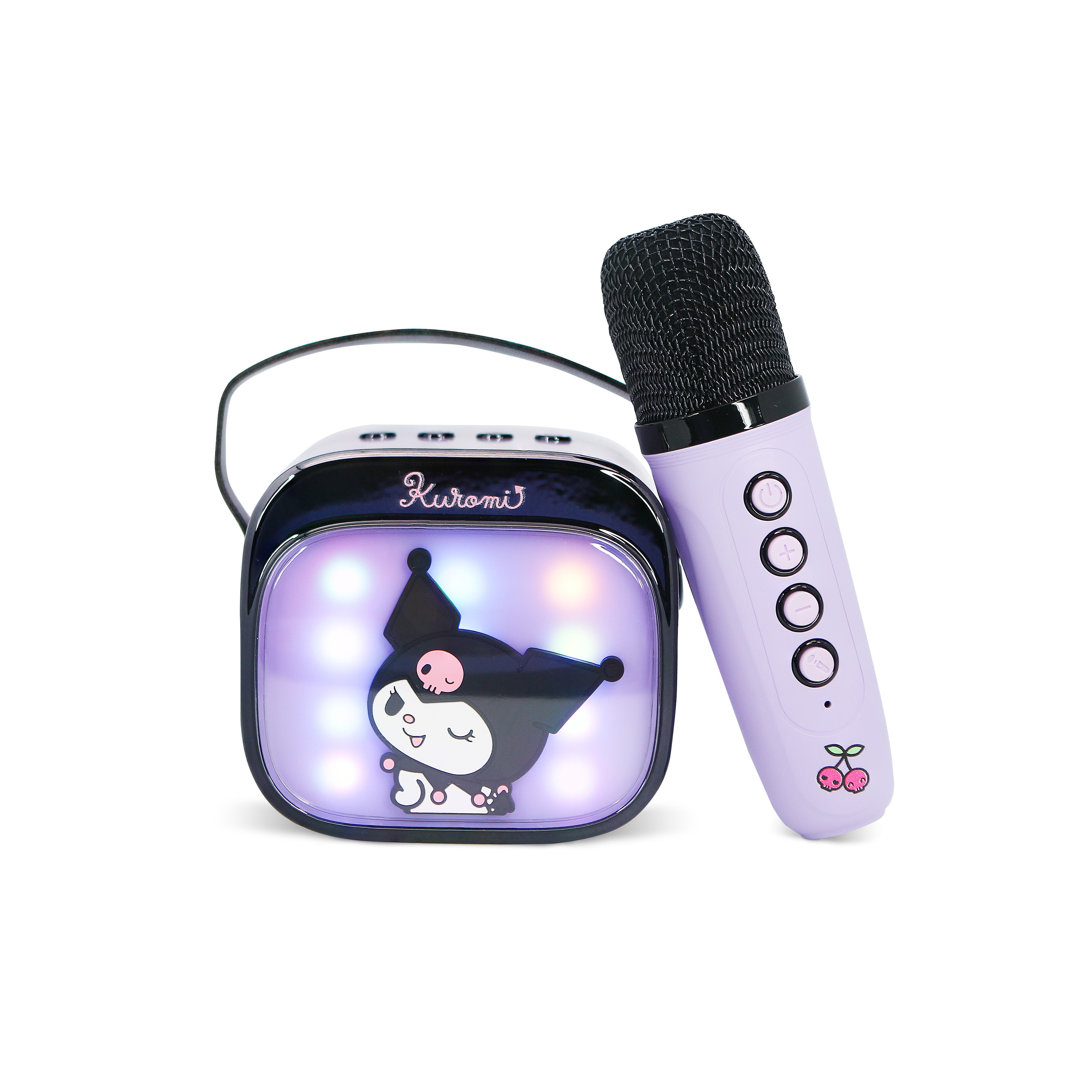 Kuromi PopSing LED Light-Up Wireless Karaoke Speaker & Microphone