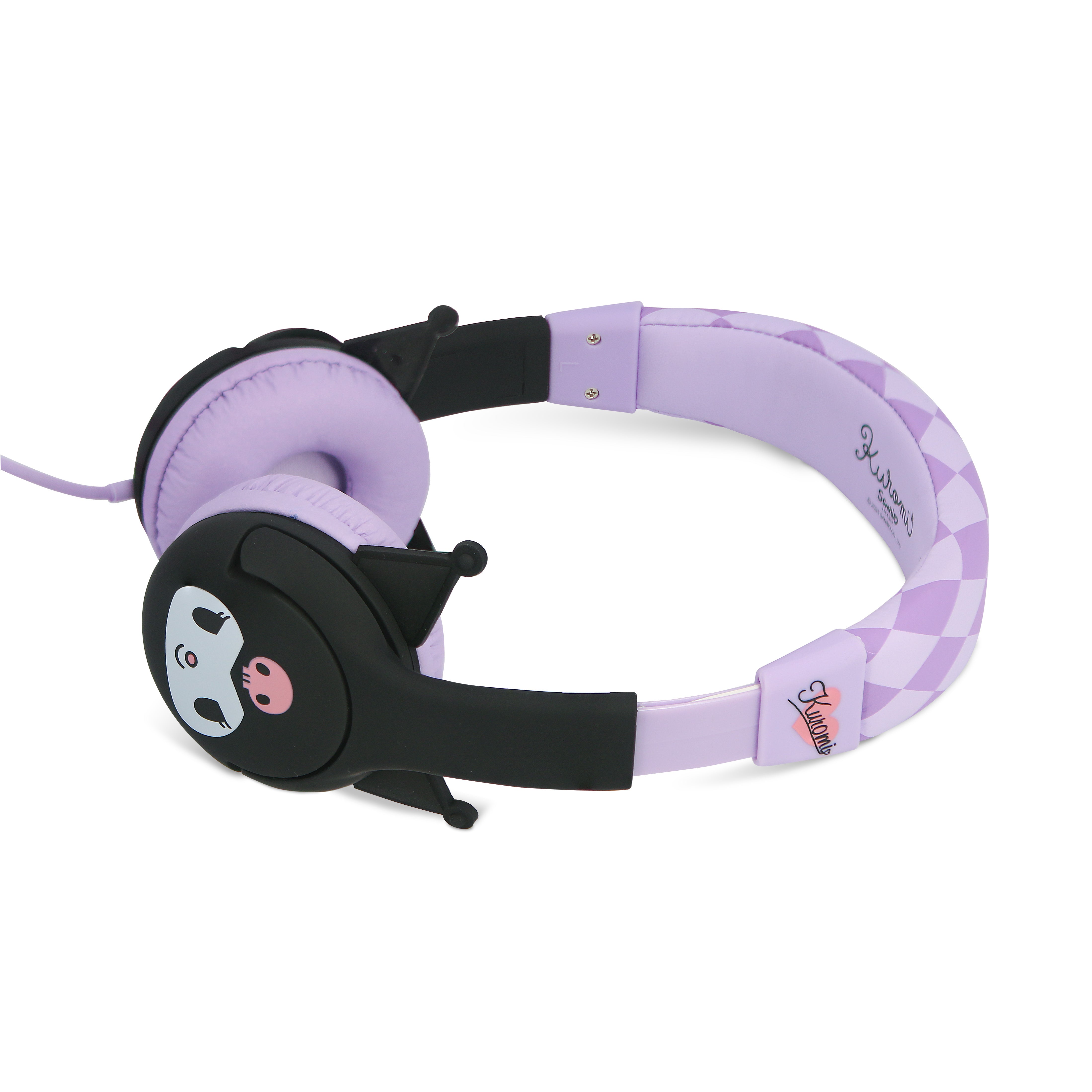 Kuromi Kids Wired Headphones with Ears