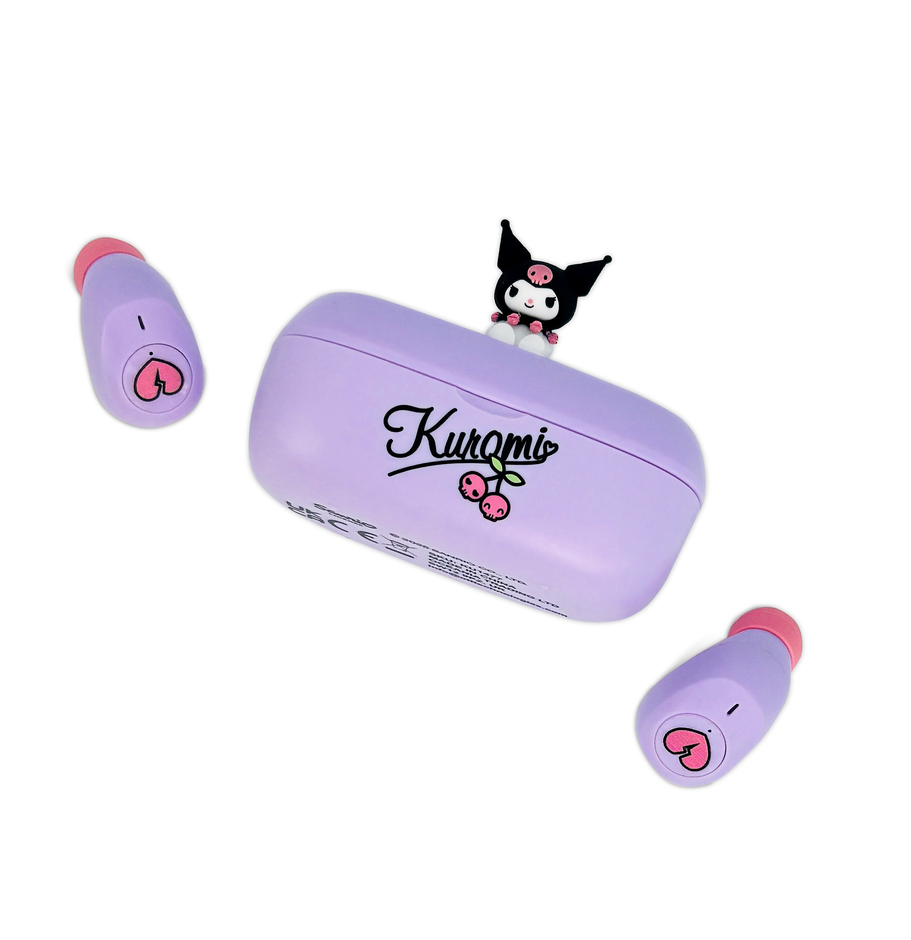 Kuromi 3D Character Collectible TWS Earphones for Kids