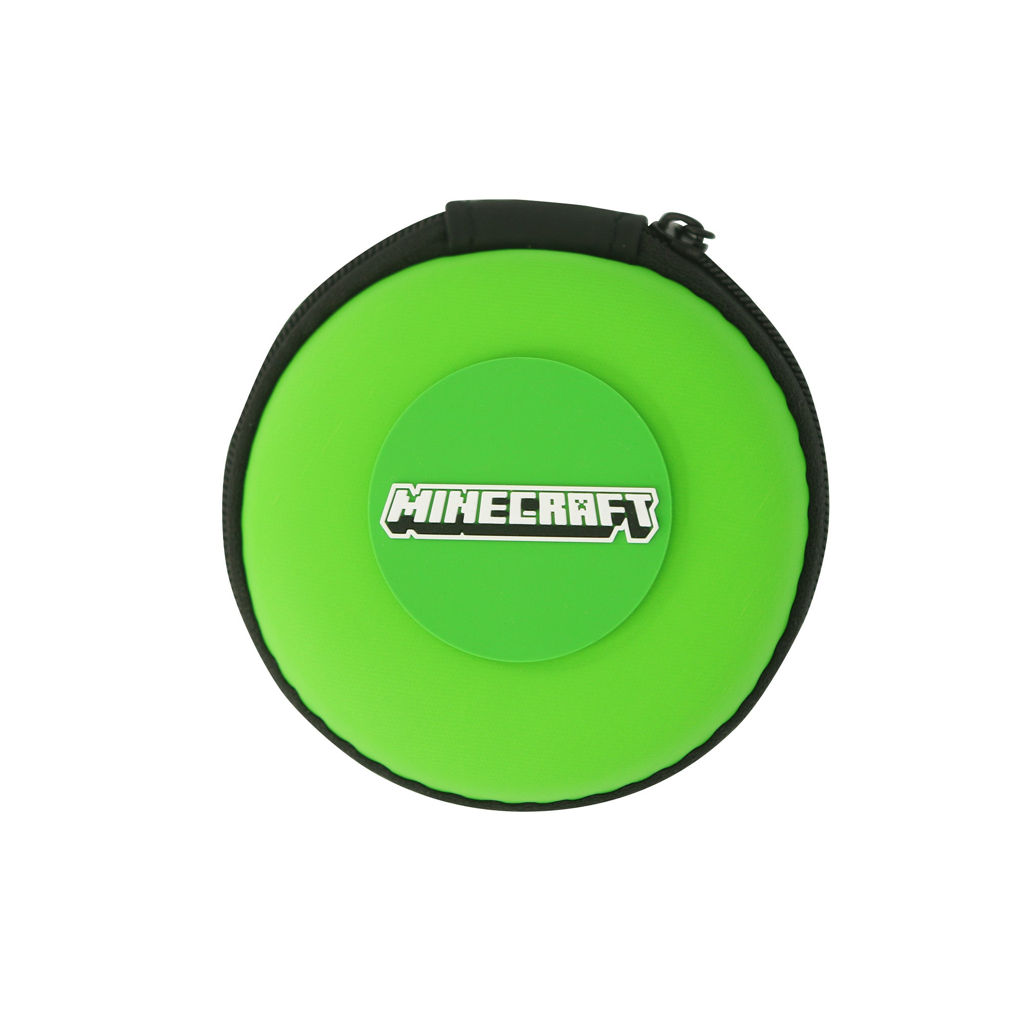 Minecraft Creeper Core Character Wired Earphones with Zip Case