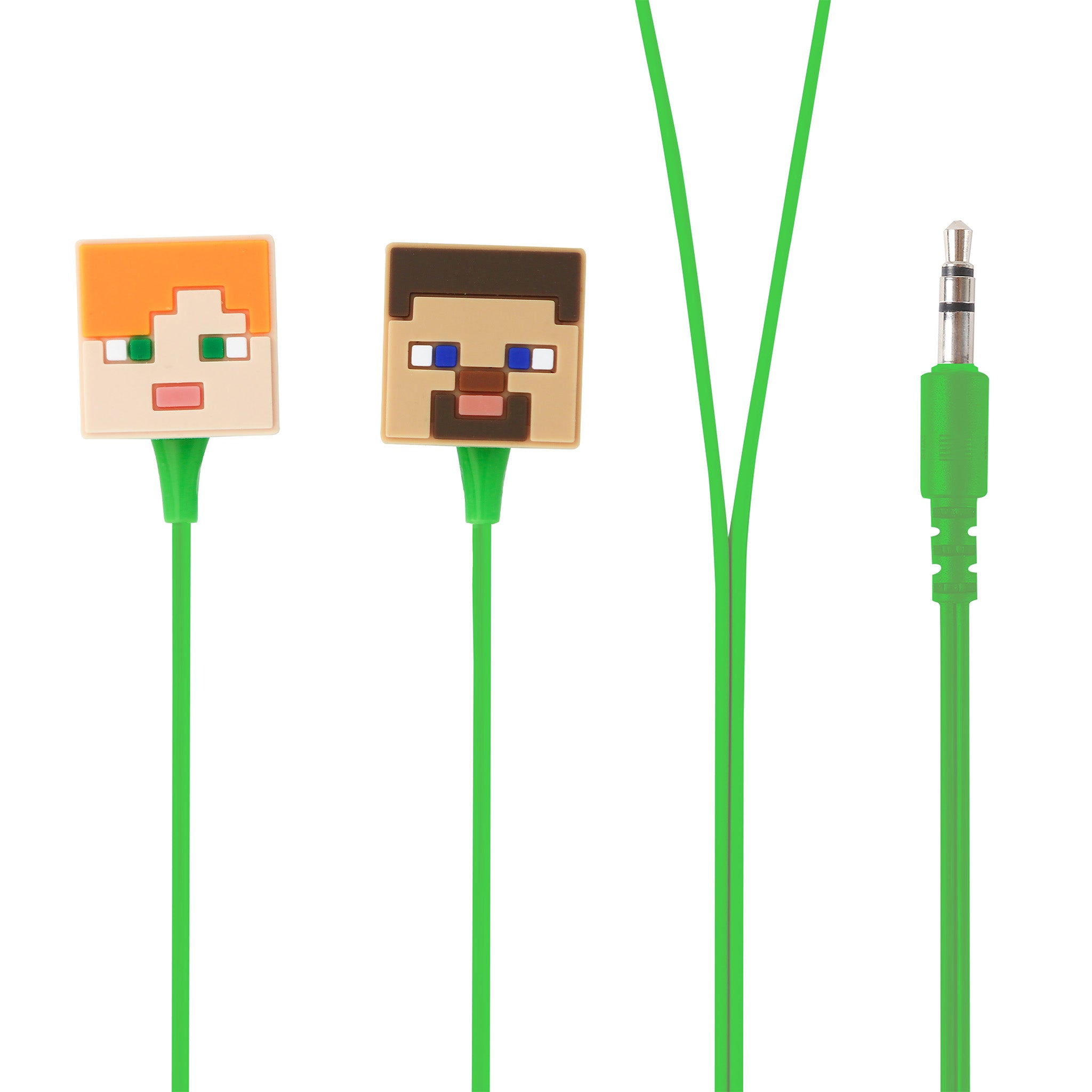 Minecraft Core Character Wired Earphones with Zip Case