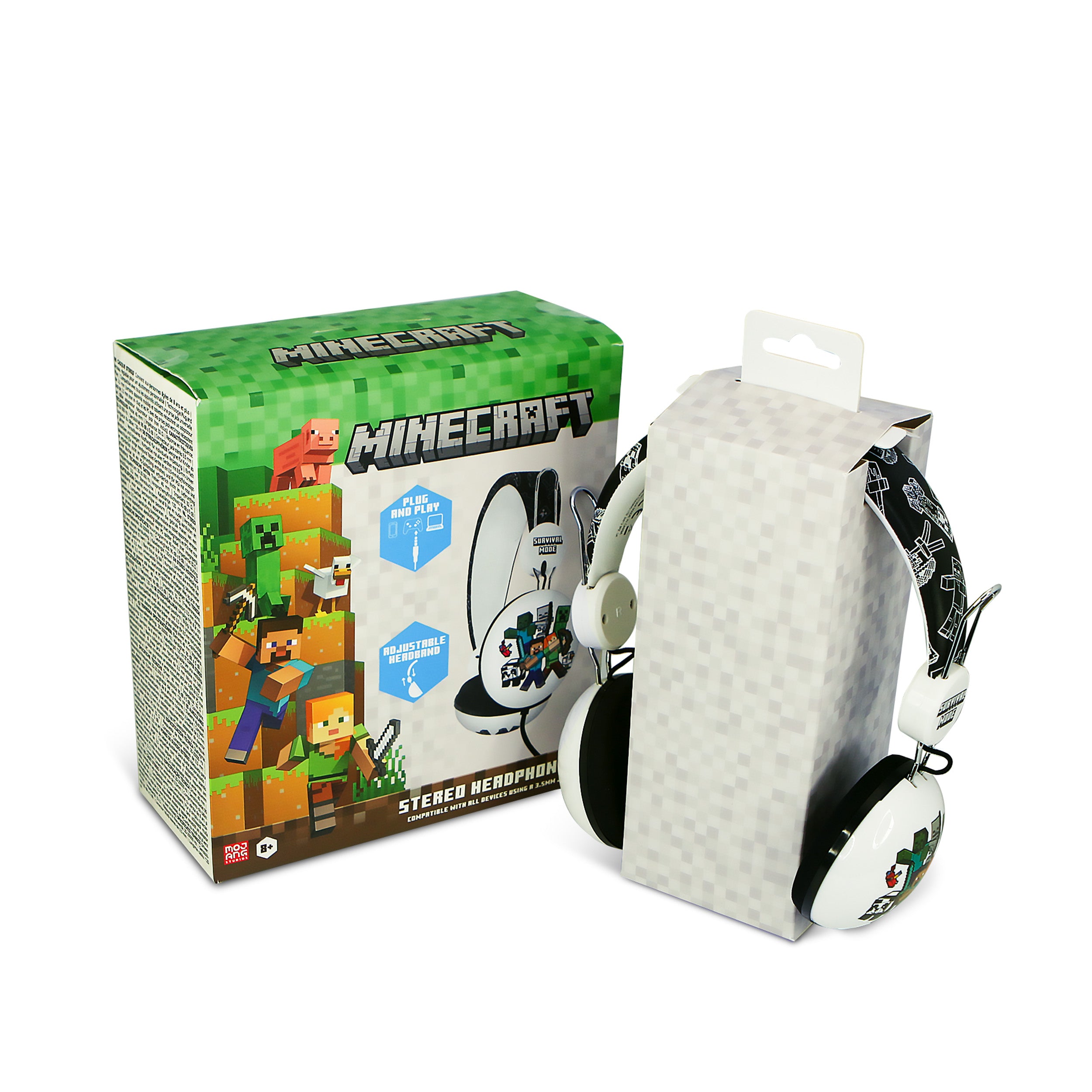 Minecraft Teen Wired Headphones