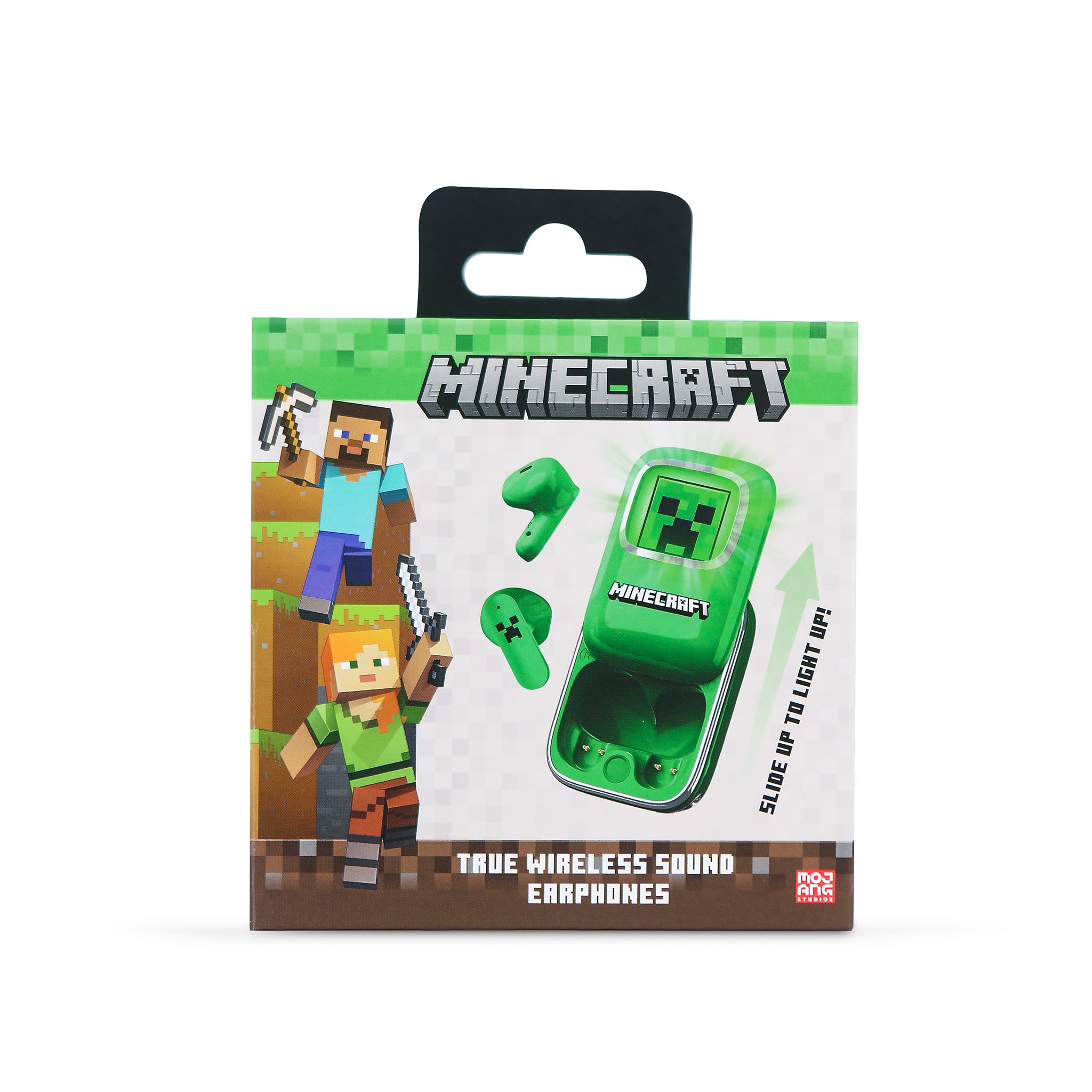 Minecraft Creeper TWS Slide Earphones