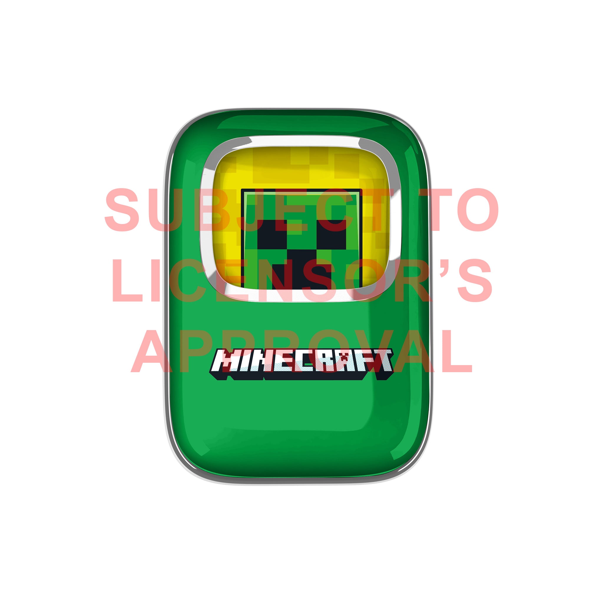 Minecraft Creeper Slide TWS Earphones - Green