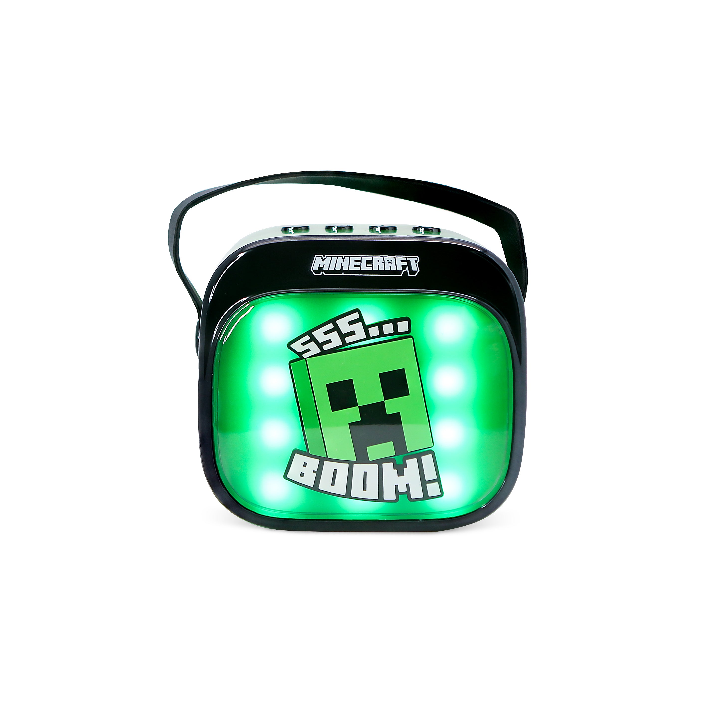 Minecraft PopSing LED Light-Up Wireless Karaoke Speaker & Microphone