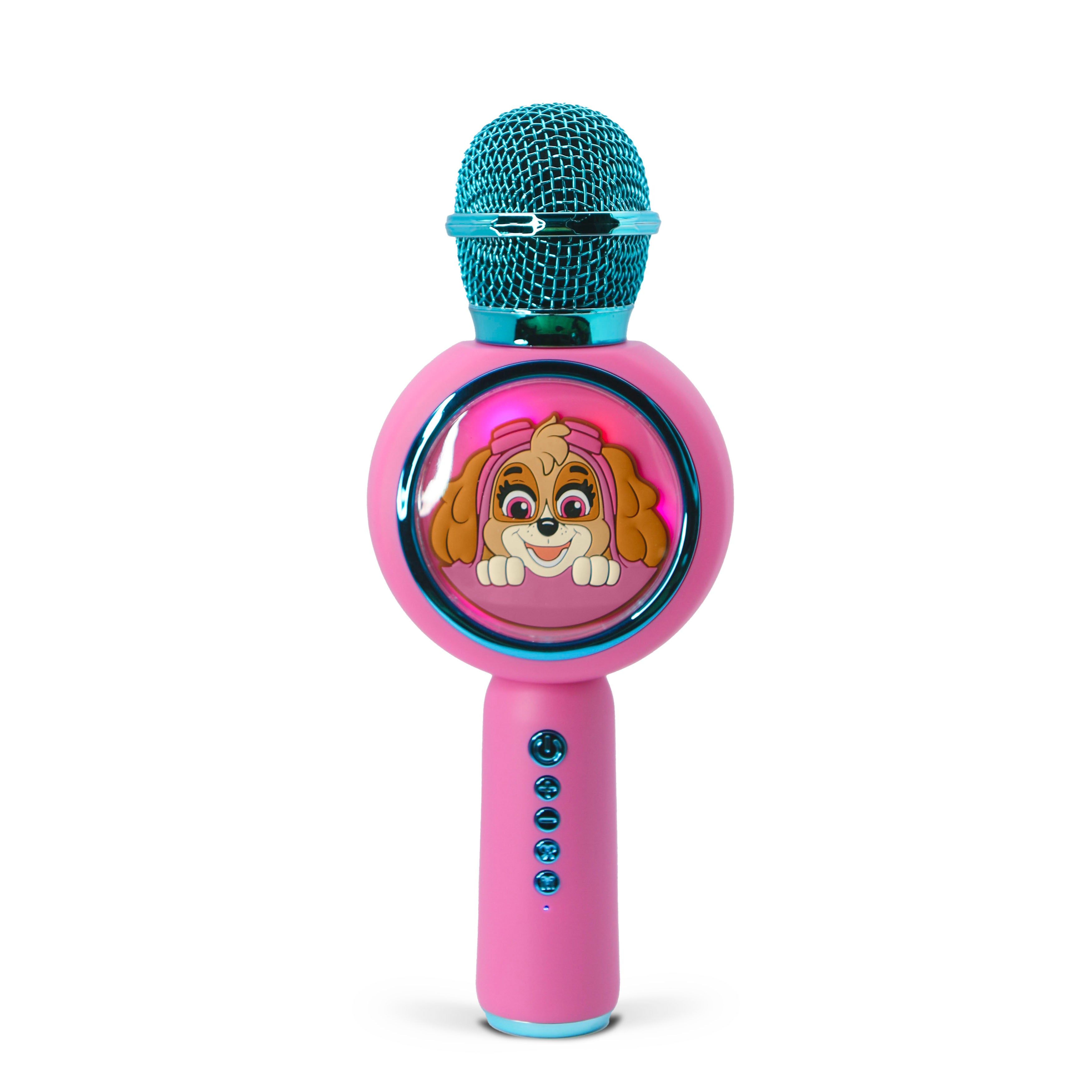 PAW Patrol Skye PopSing LED Light Up Wireless Karaoke Microphone
