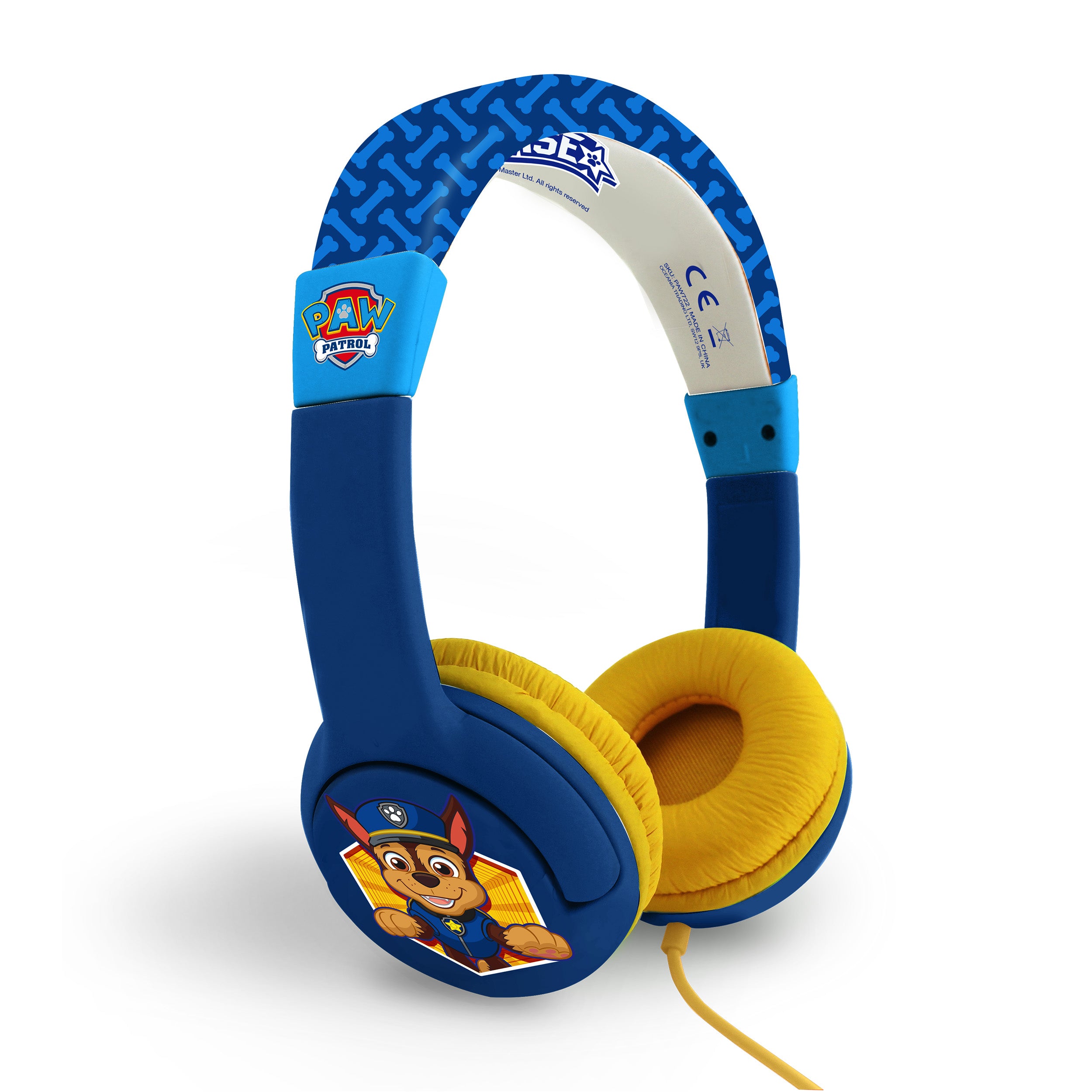PAW Patrol Chase Kids Wired Headphones
