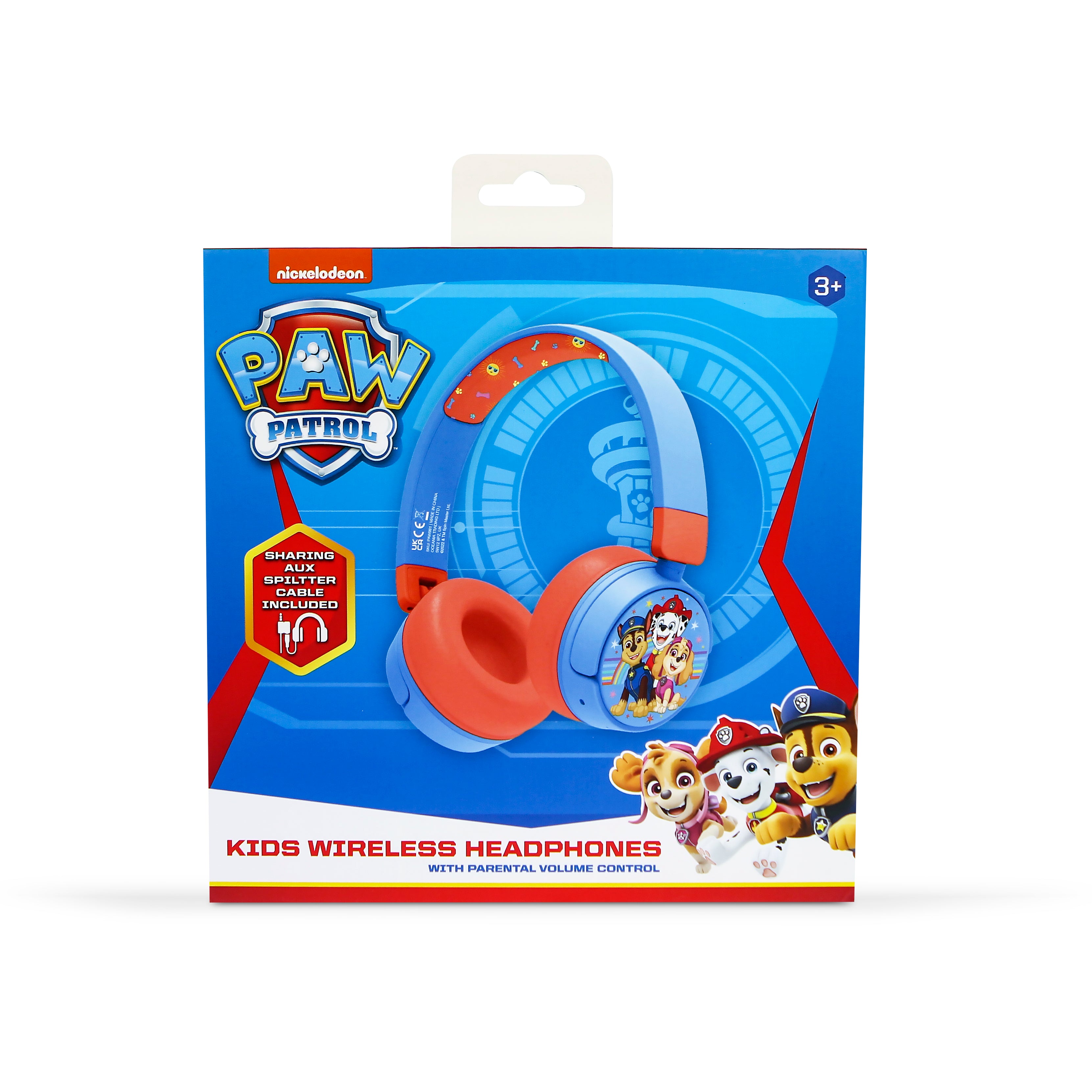 PAW Patrol Chase Kids Wireless Headphones
