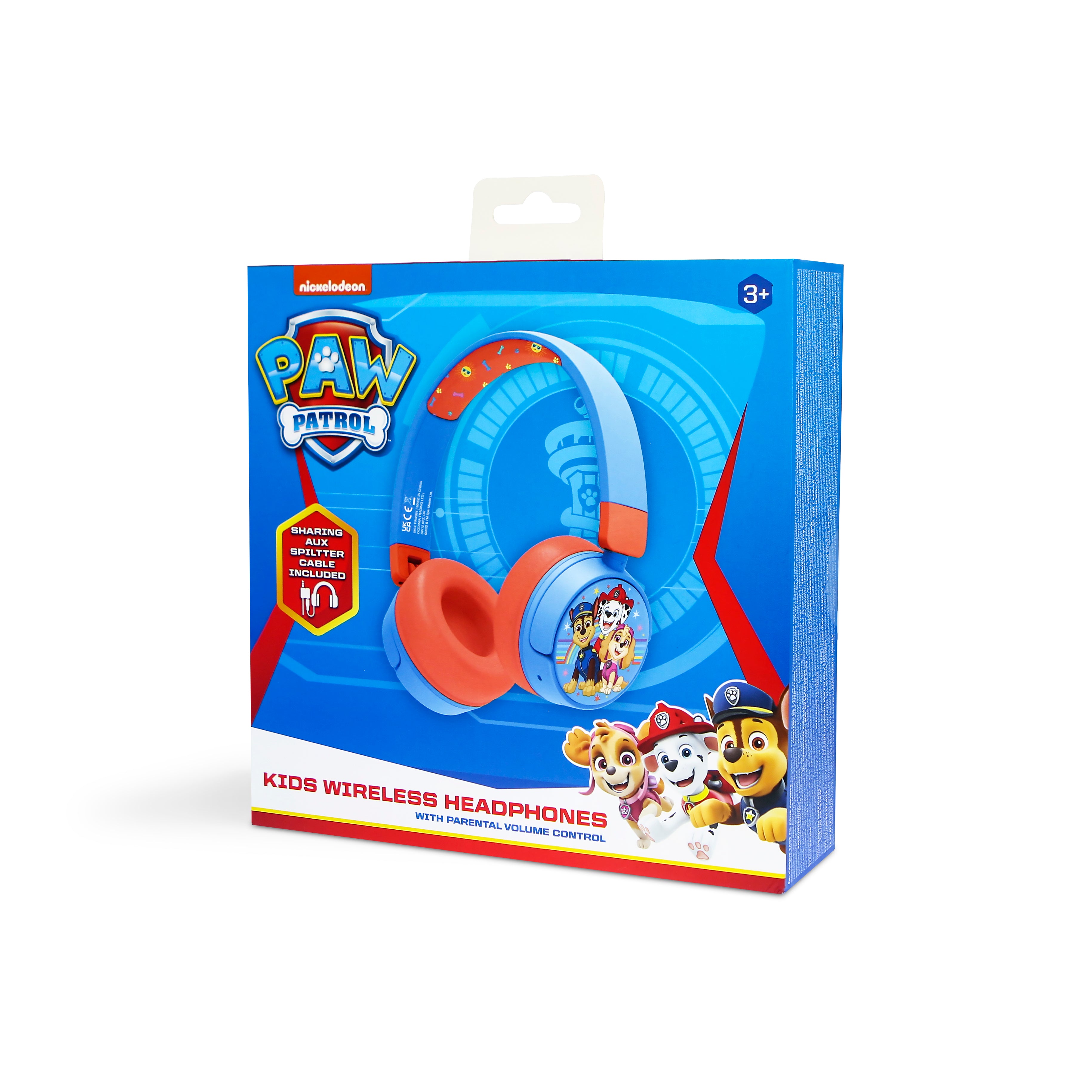 PAW Patrol Chase Kids Wireless Headphones