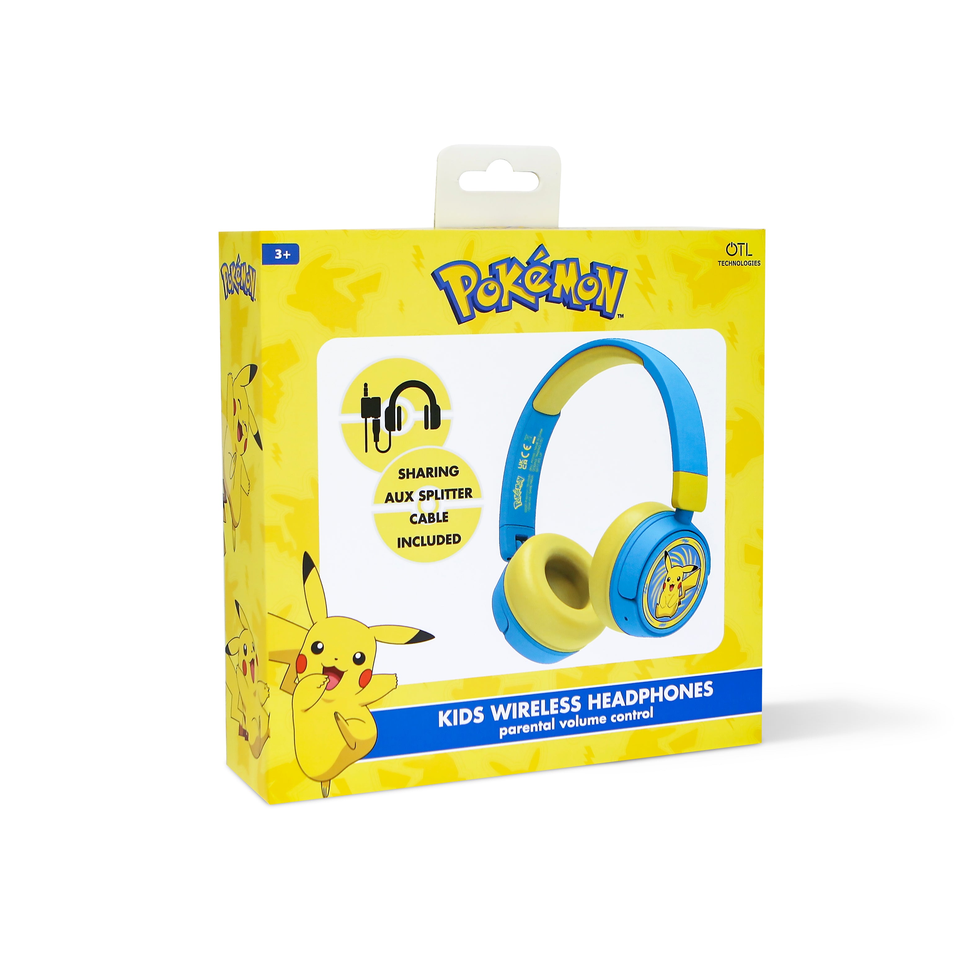 Pokémon Pikachu Wireless Headphones