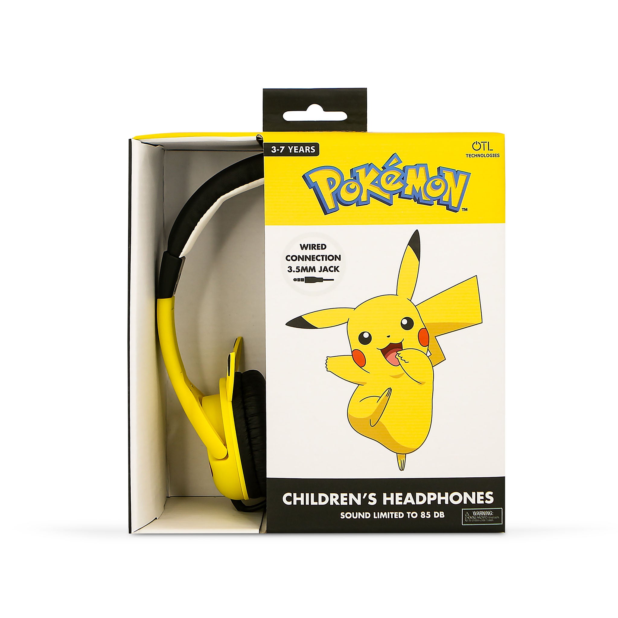 Pokémon Pikachu Kids Wired Headphones with Ears