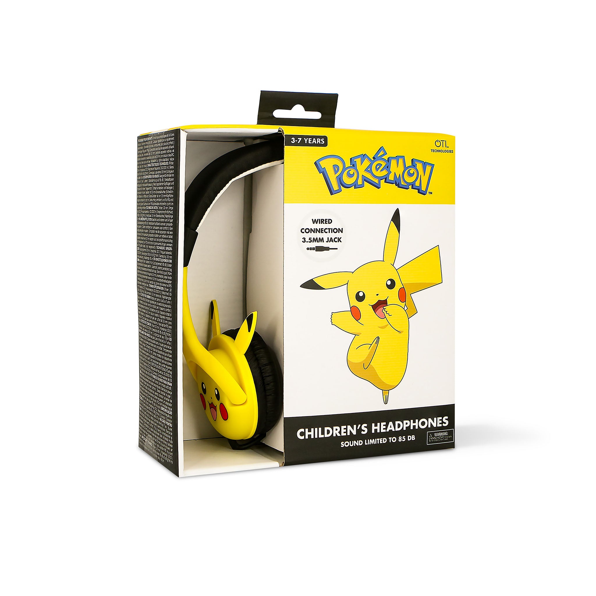 Pokémon Pikachu Kids Wired Headphones with Ears