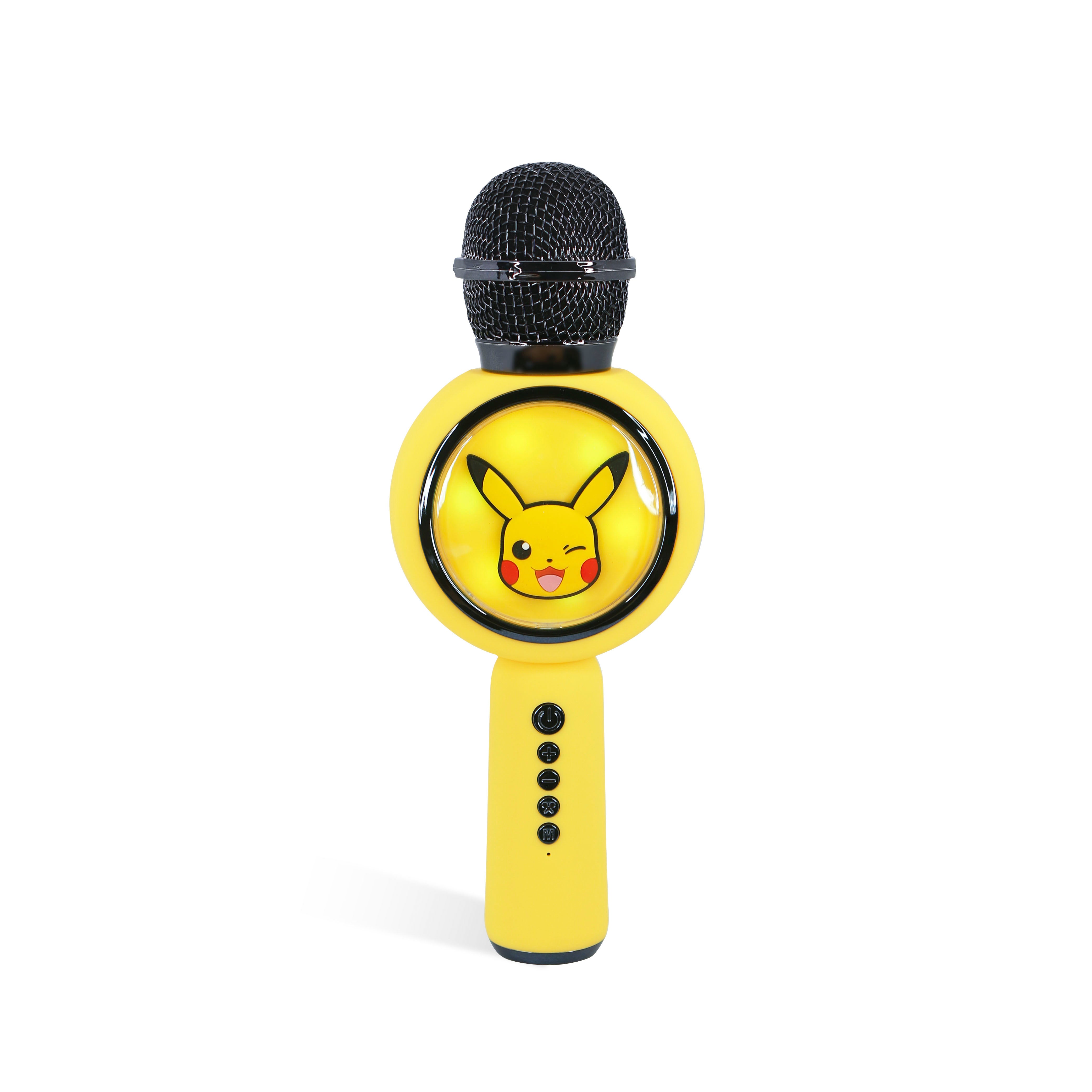 Pokémon Pikachu PopSing LED Light Up Wireless Karaoke Microphone