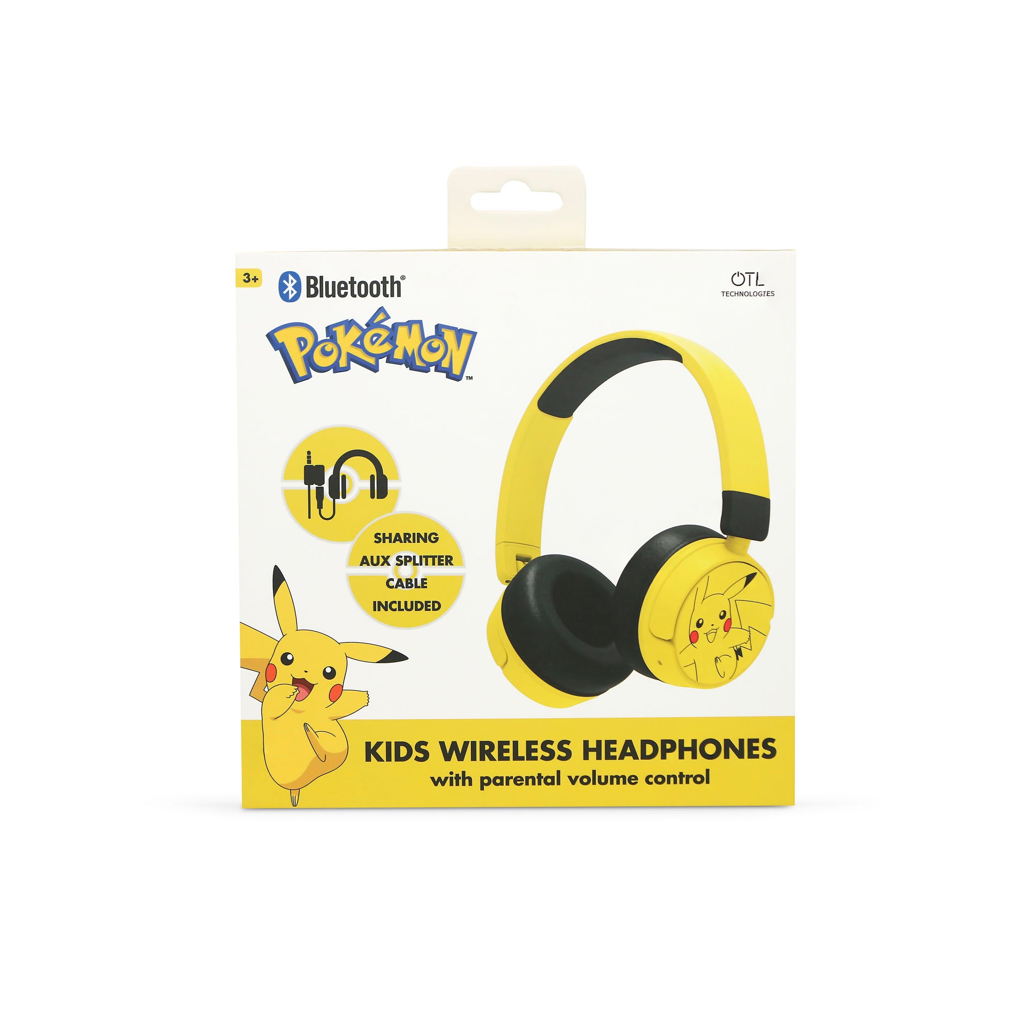 Pokémon Pikachu Kids Wireless Headphones