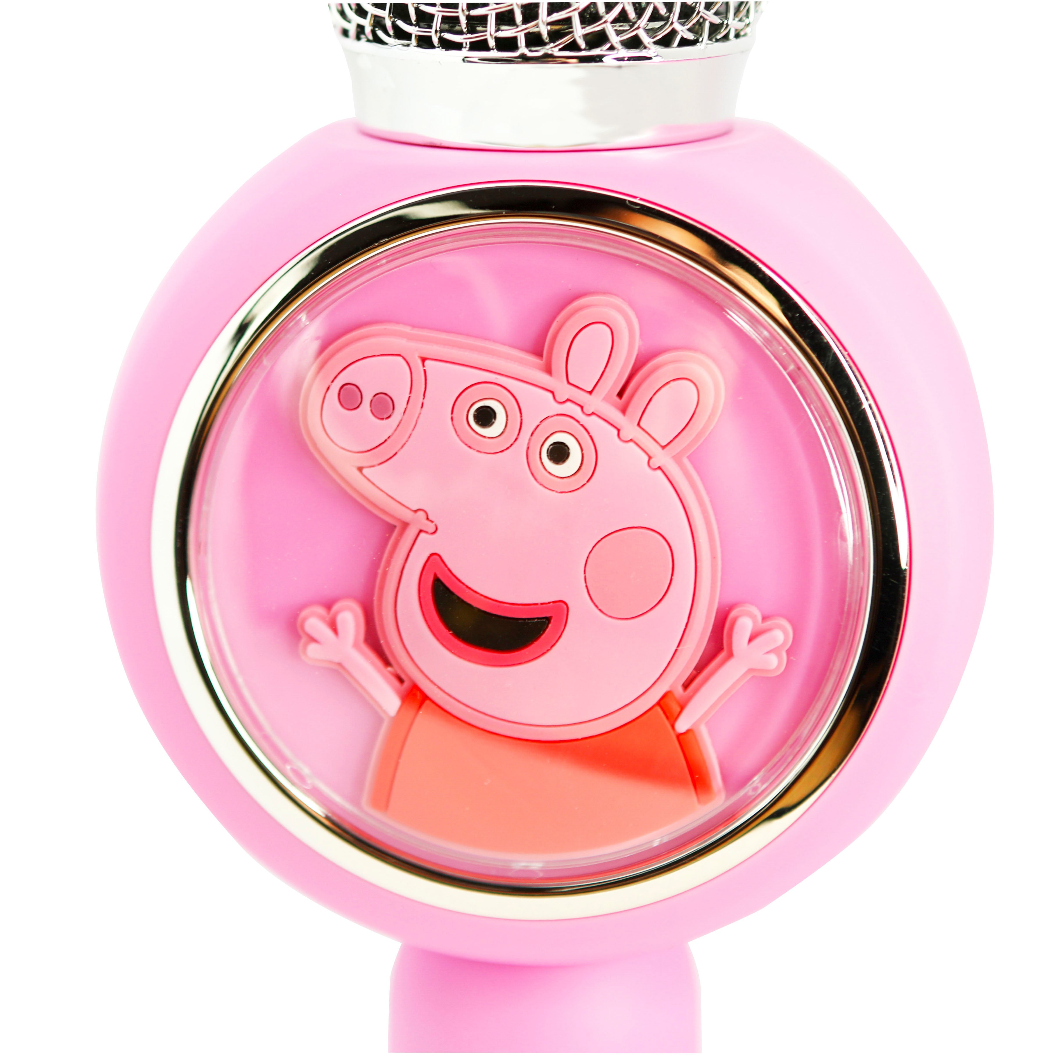 Peppa Pig PopSing LED Light Up Wireless Karaoke Microphone