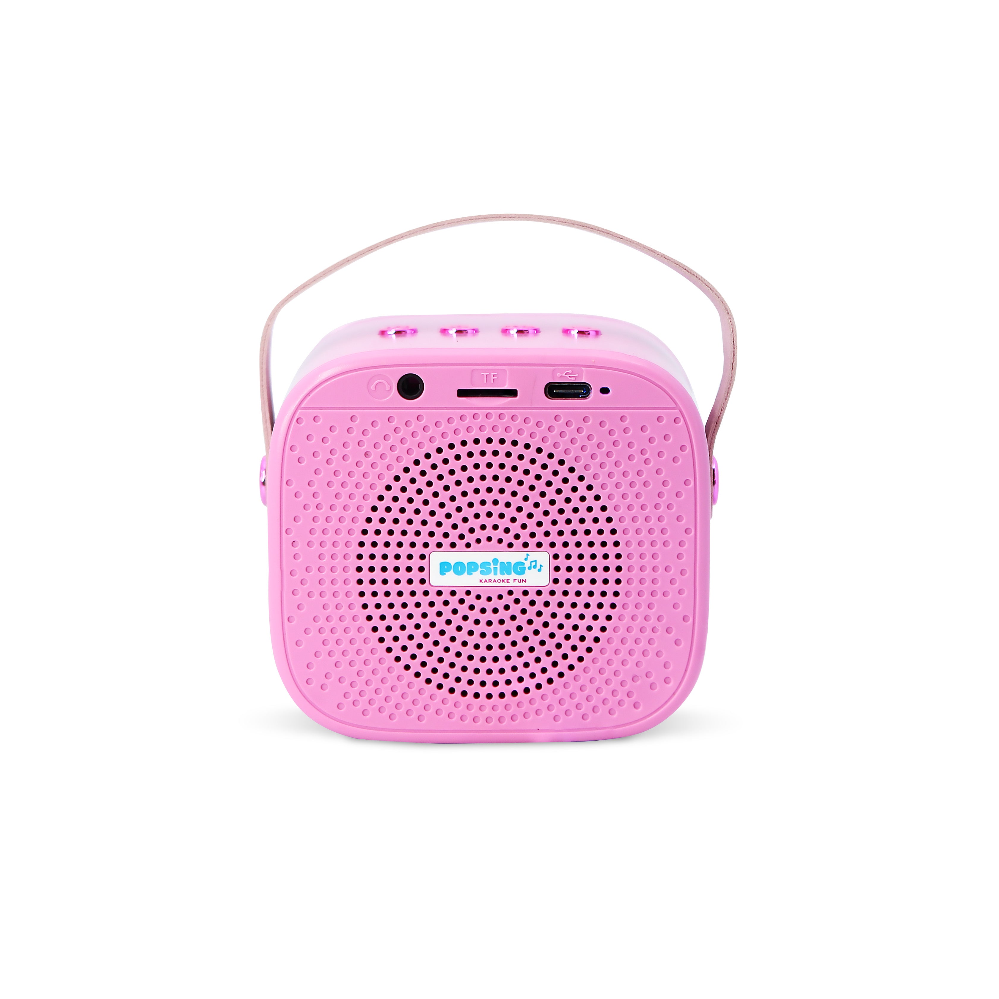 Peppa Pig PopSing LED Light-Up Wireless Karaoke Speaker & Microphone