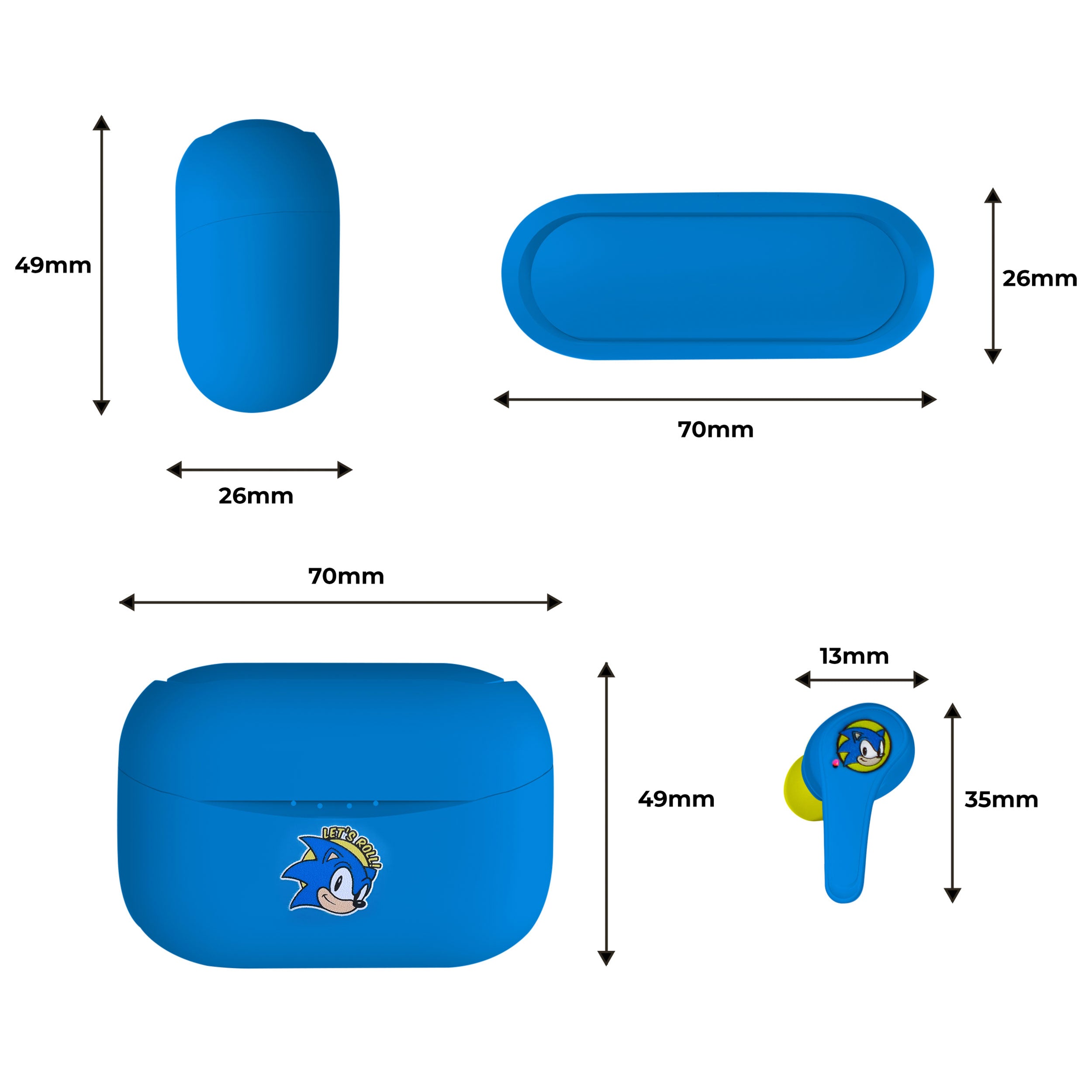 Sonic The Hedgehog TWS Earphones