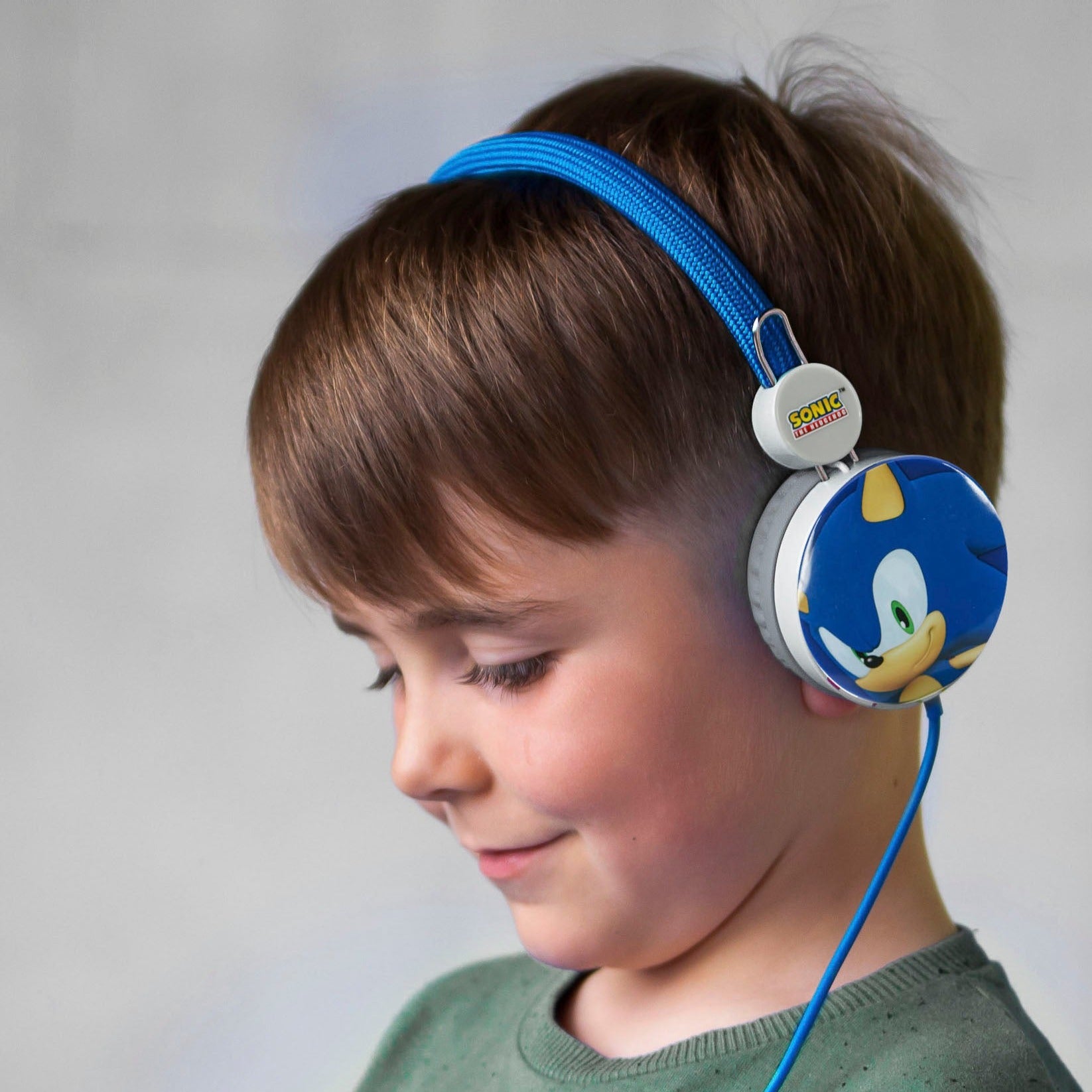 Sonic the Hedgehog Core Kids Wired Headphones