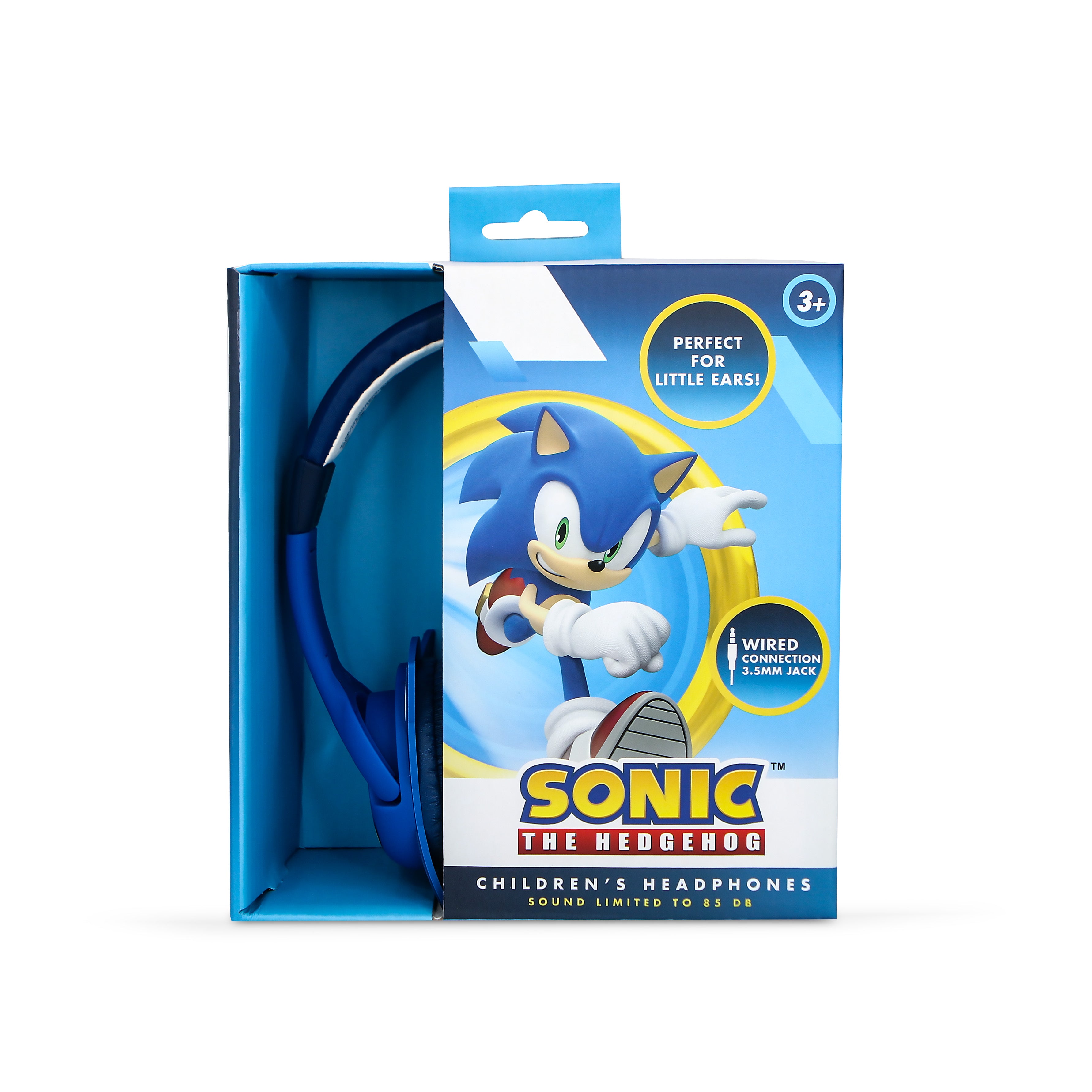 Sonic the Hedgehog Kids Wired Headphones with Ears