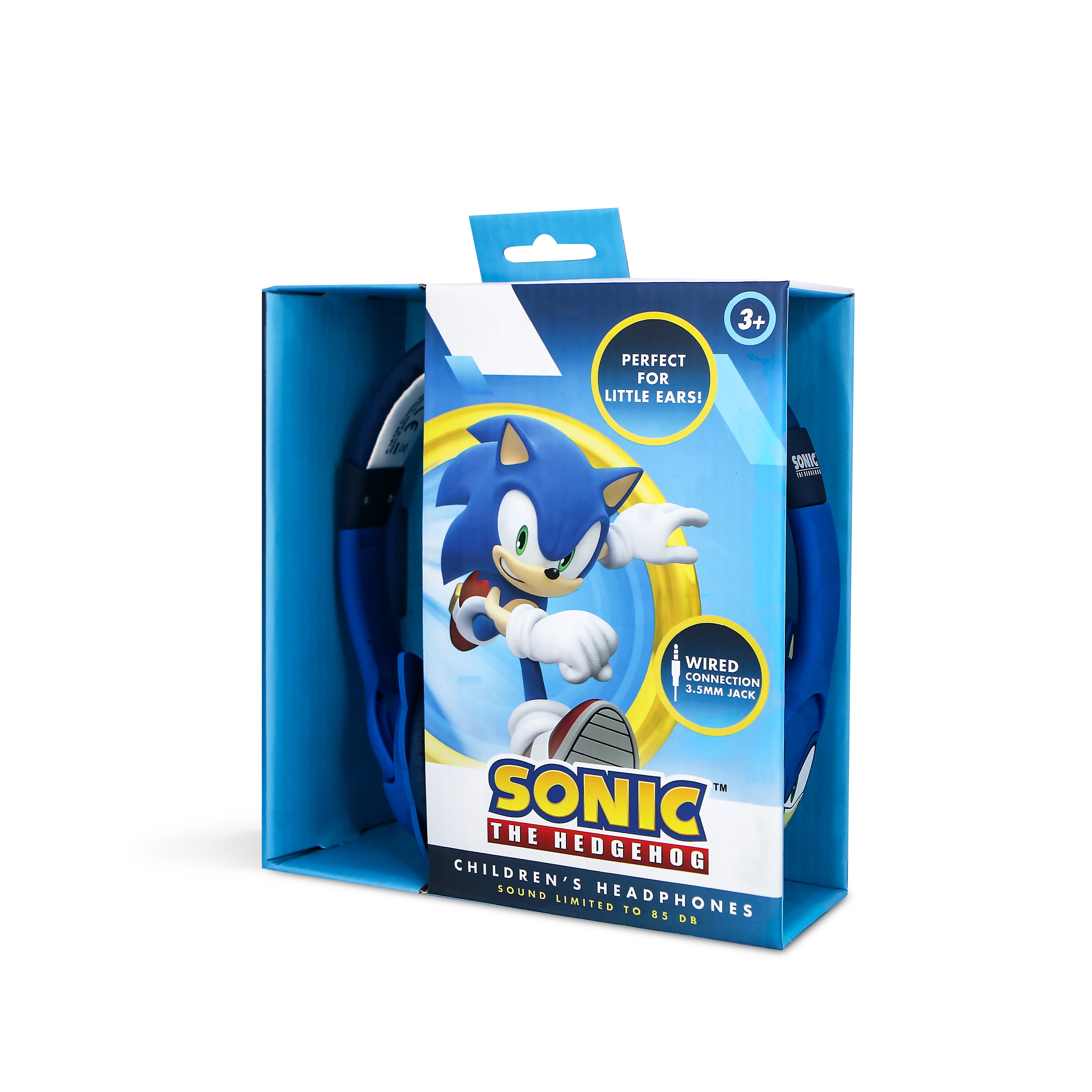 Sonic the Hedgehog Kids Wired Headphones with Ears
