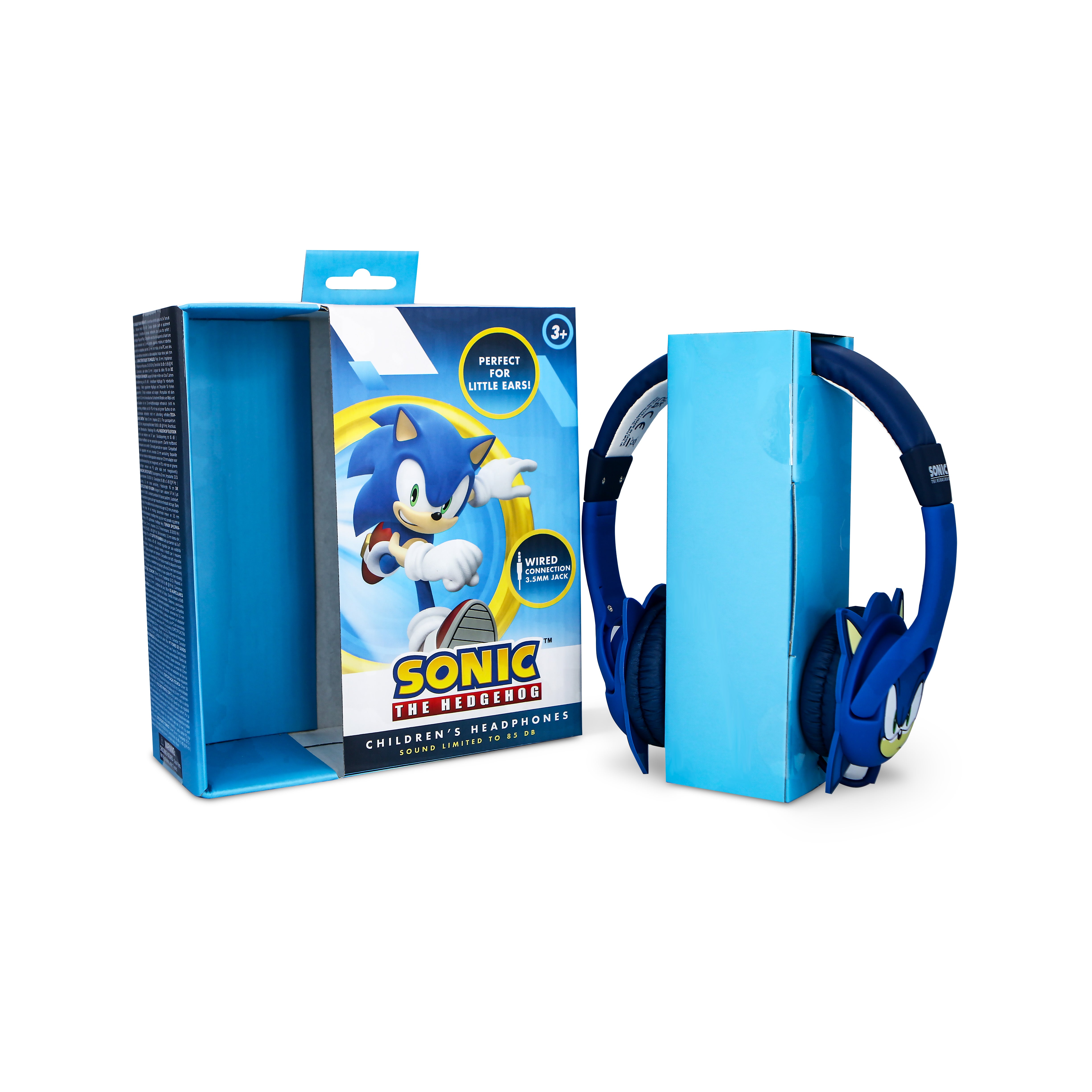 Sonic the Hedgehog Kids Wired Headphones with Ears