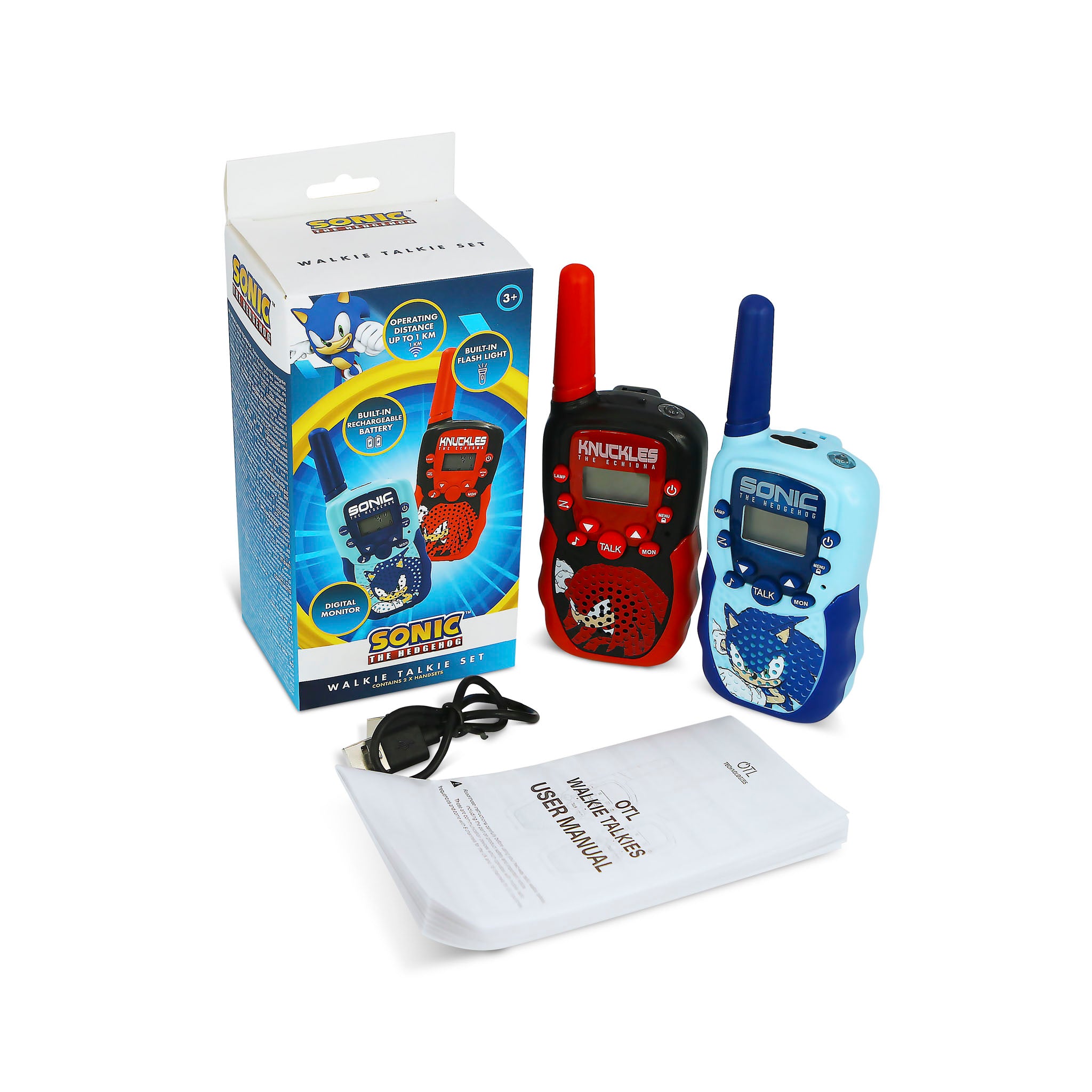 Sonic the Hedgehog Digital Walkie Talkie Set