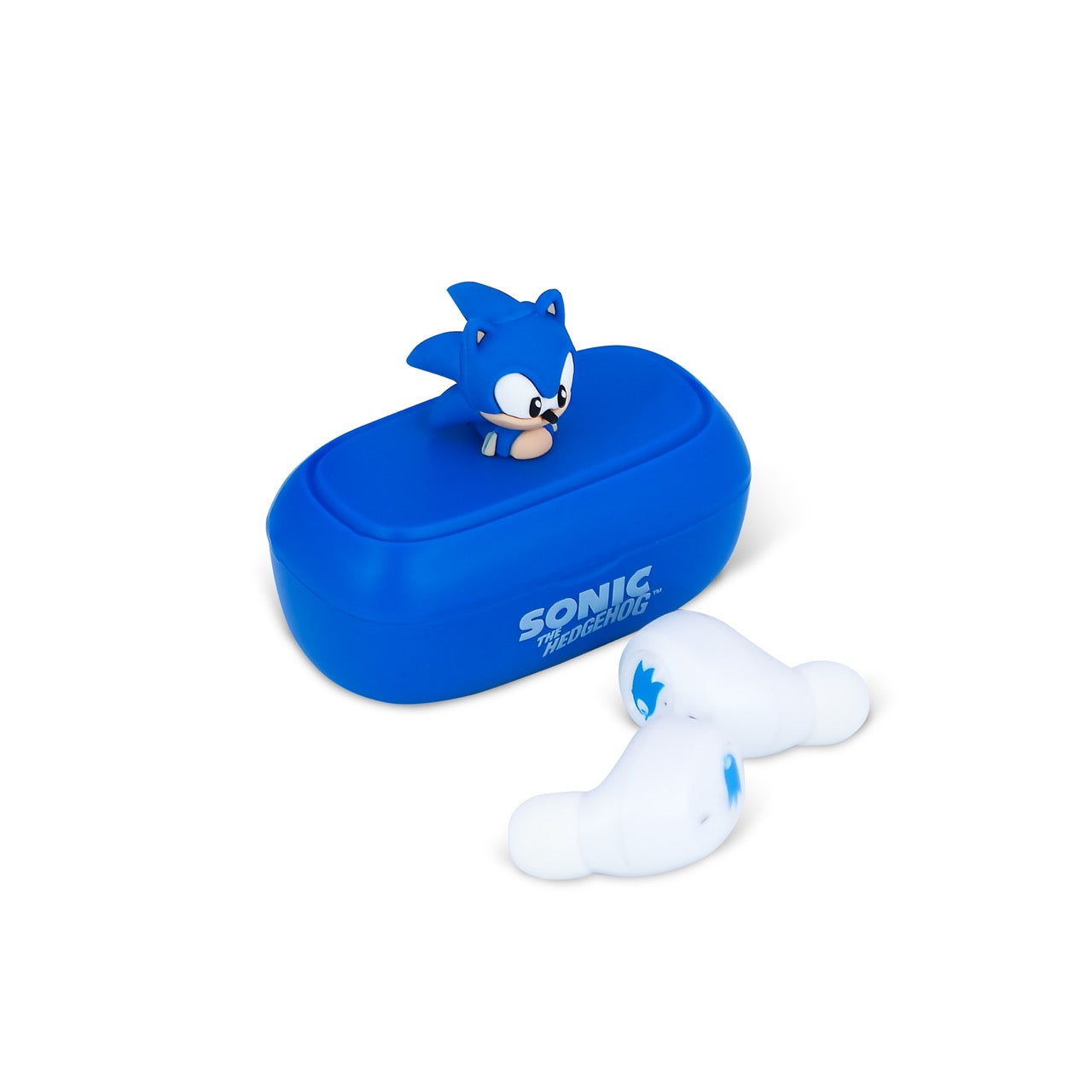Sonic the Hedgehog 3D Character collectible TWS Earphones for Kids -Blue