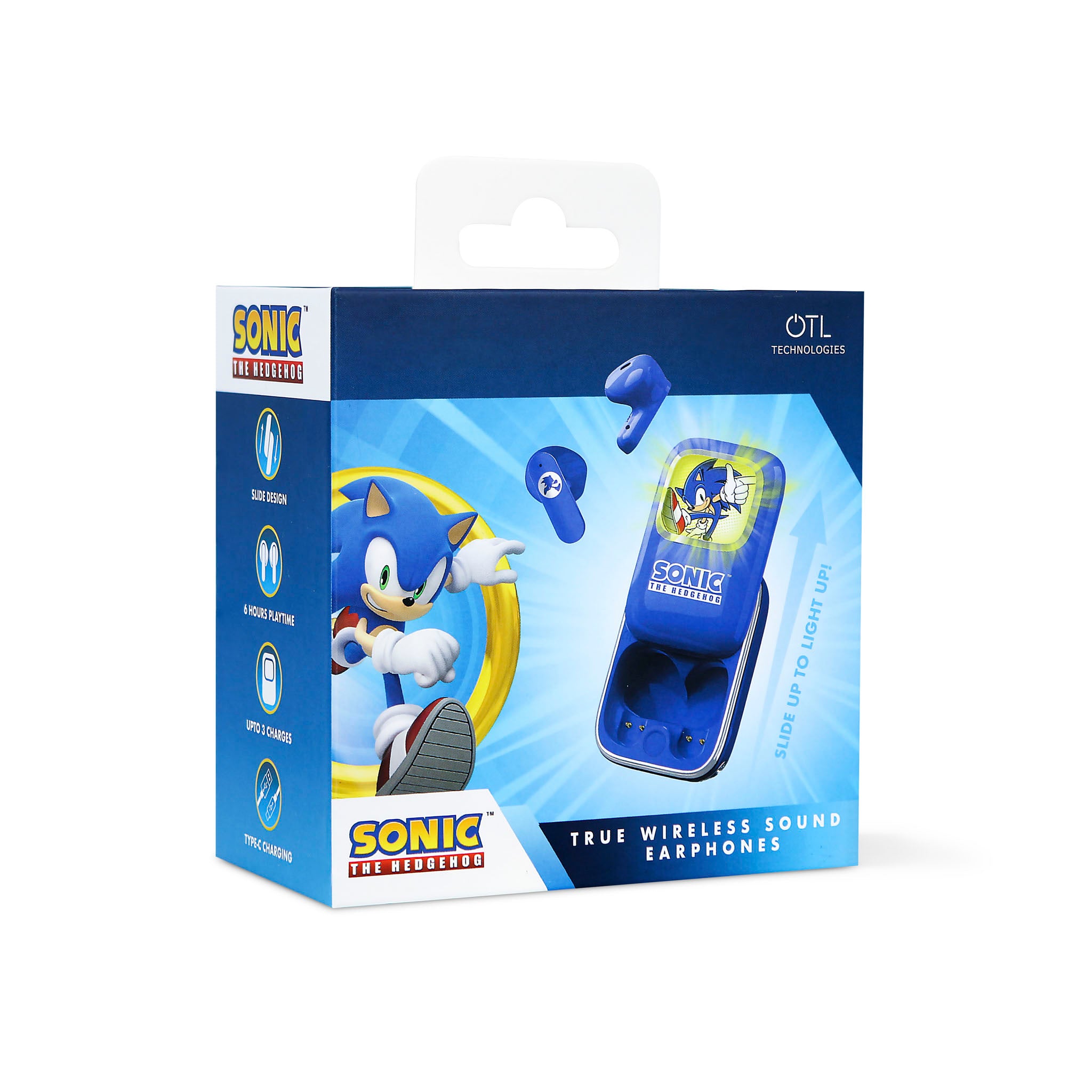 Sonic the Hedgehog TWS Slide Earphones