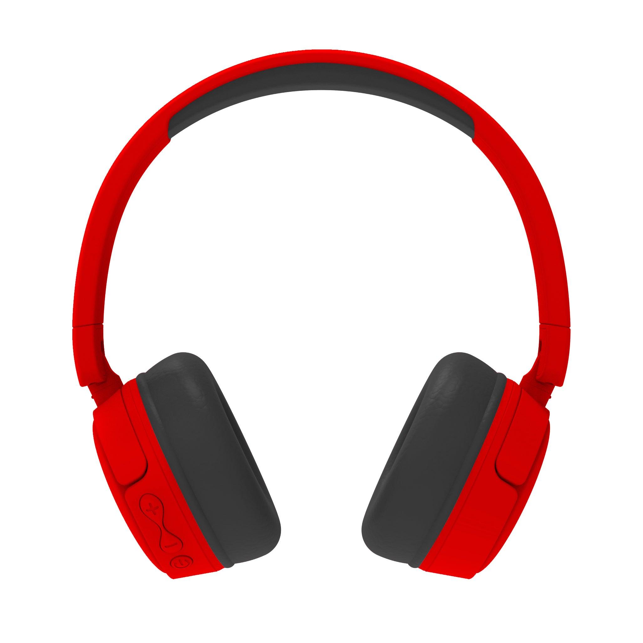 Super Mario Kids Wireless Headphones - Red - childrensheadphones.co.uk