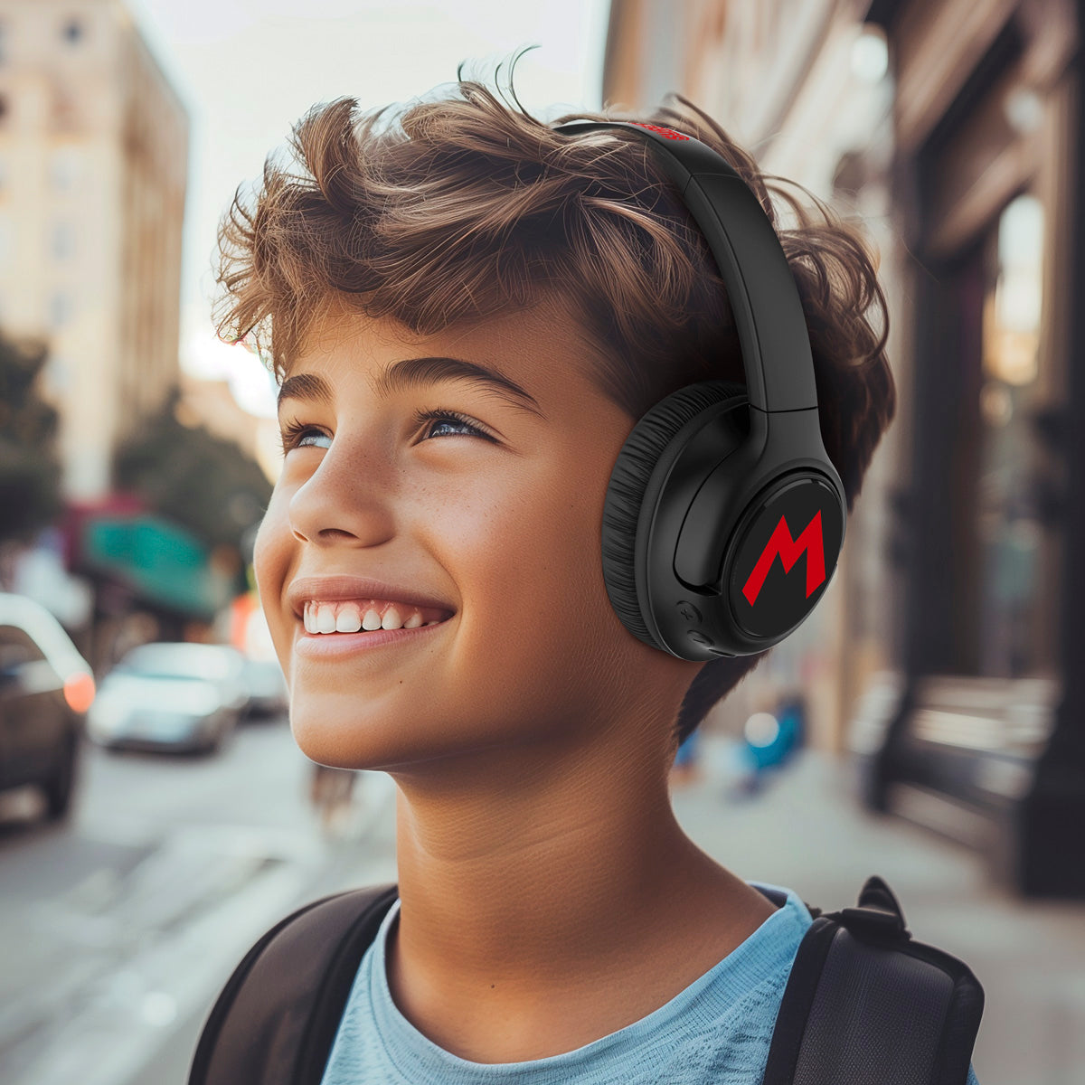 Super Mario LED Light Up Wireless Headphones