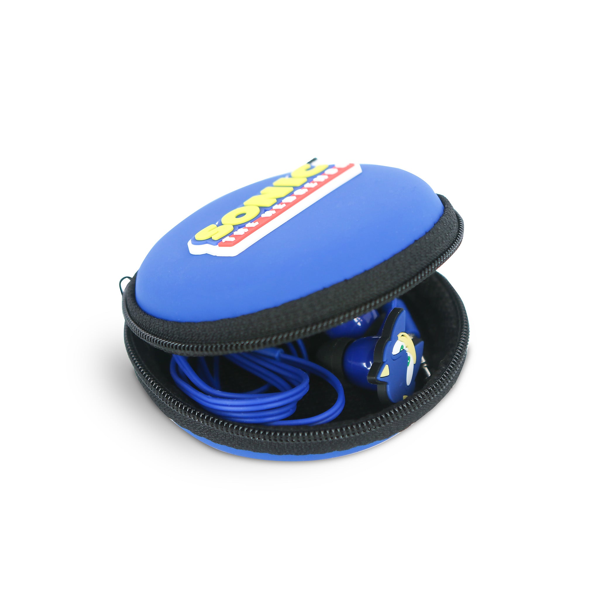 Sonic the Hedgehog Core Character Wired Earphones with Zip Case