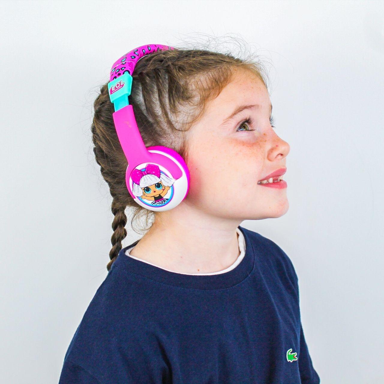 L.O.L. Surprise! My Diva Pink Kids Headphones - childrensheadphones.co.uk
