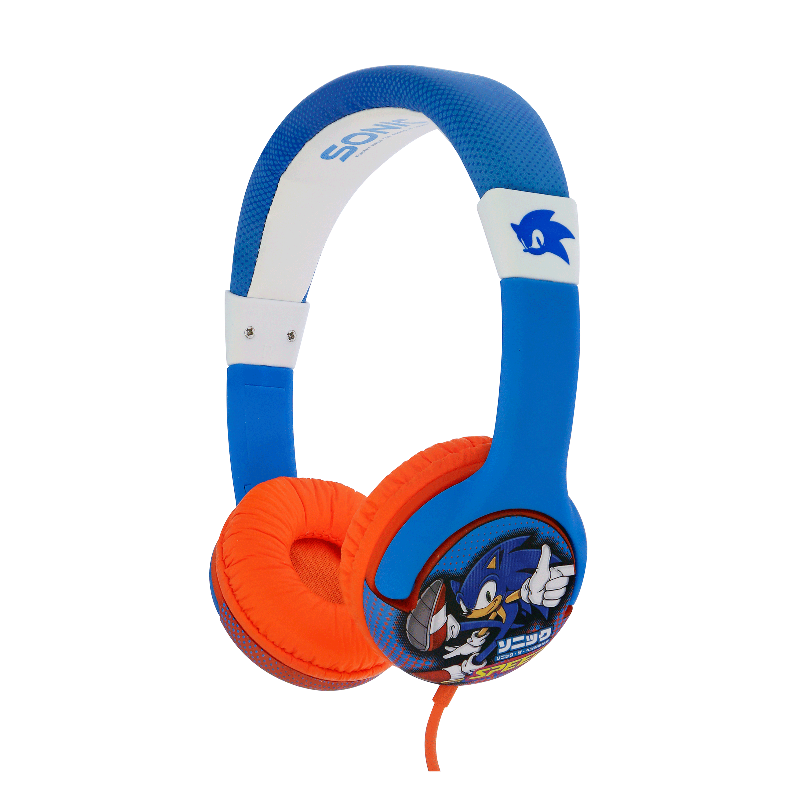 SEGA Sonic The Hedgehog Kids Headphones - childrensheadphones.co.uk