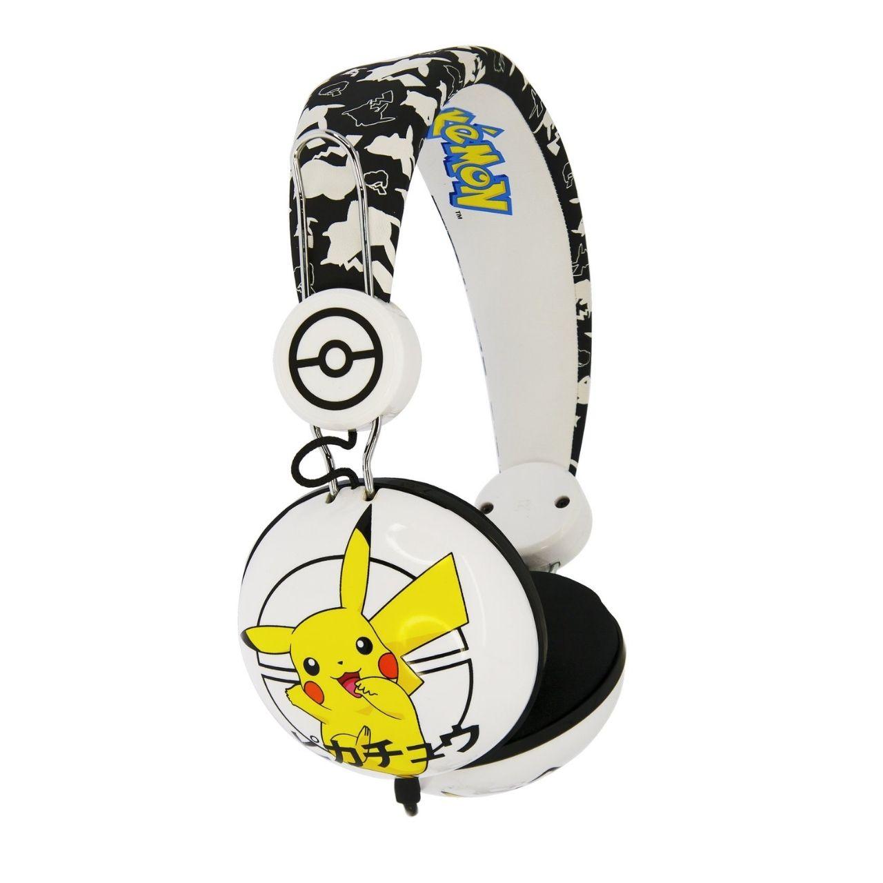 Pokemon Japanese Pikachu Headphones - childrensheadphones.co.uk